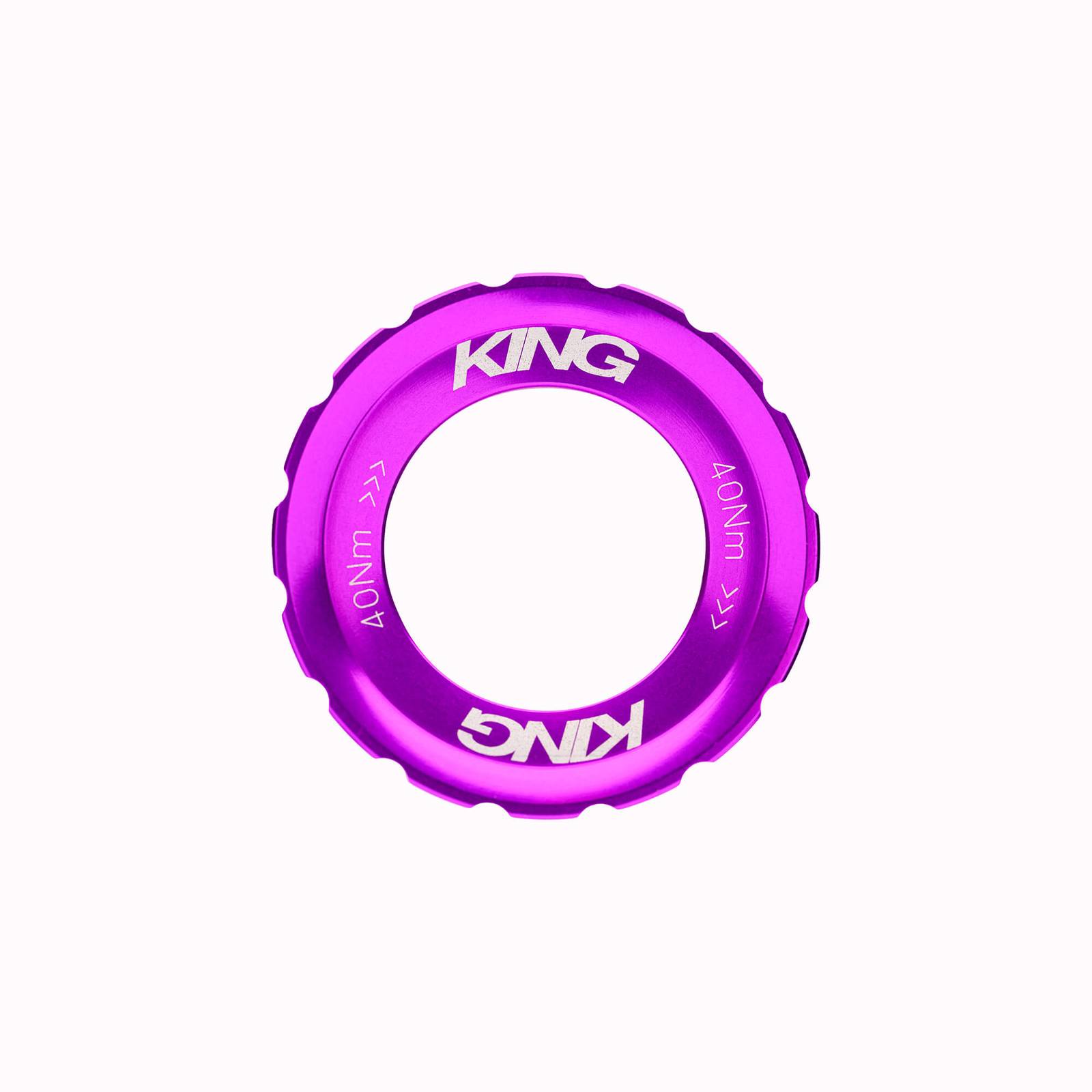 Chris King Centrelock Lockring 3D Violet