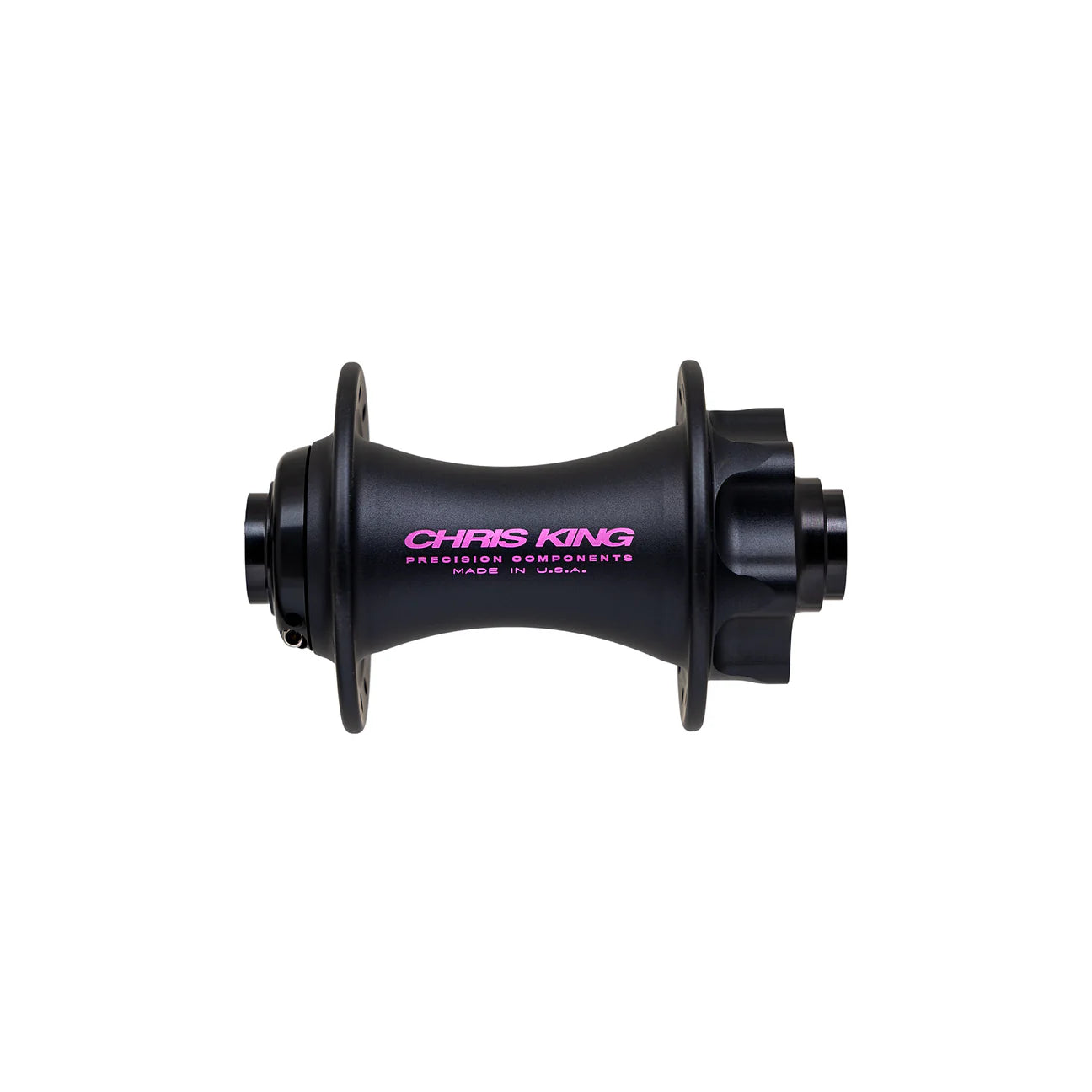 Chris king front hub 6 bolt black and punch