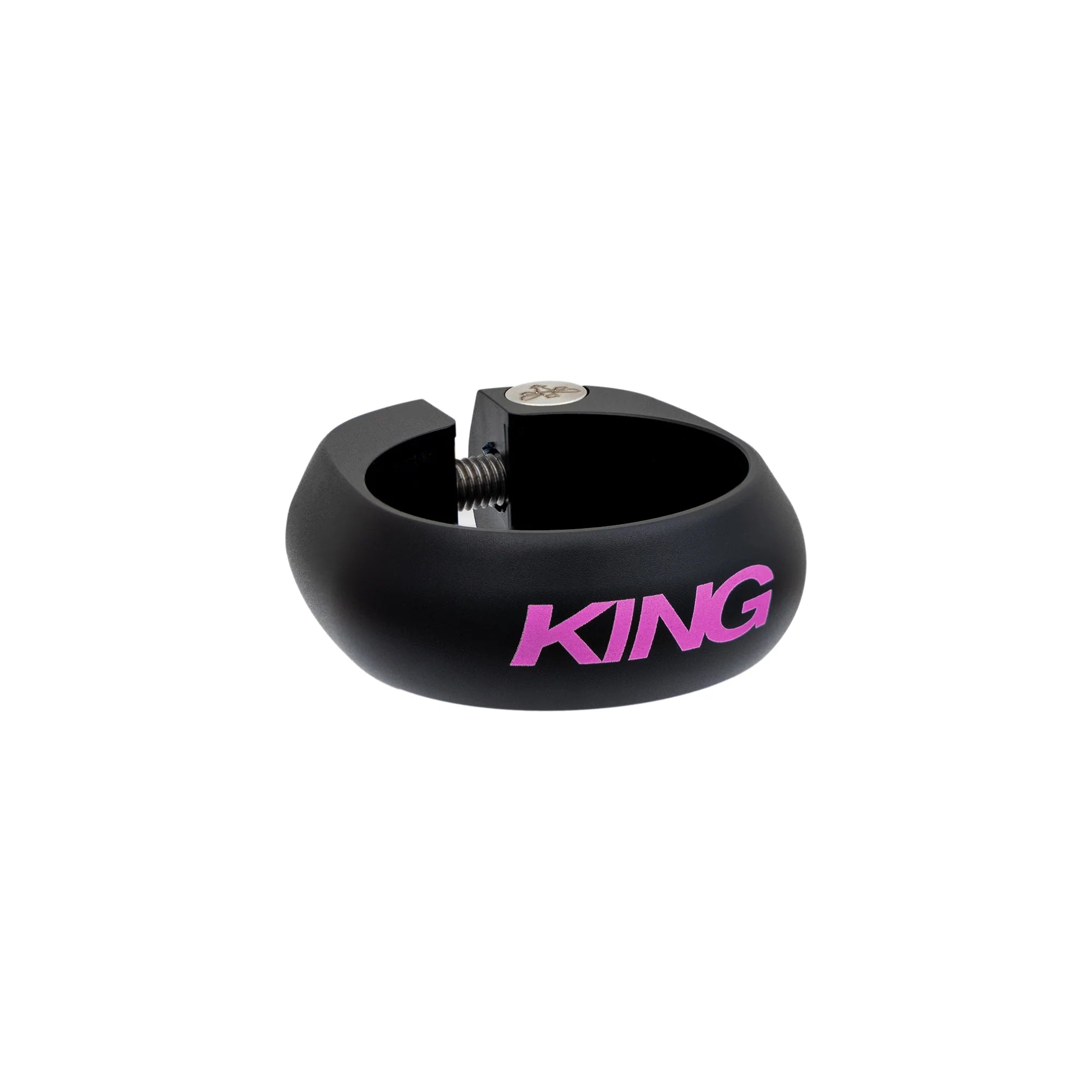 Chris king seatpost collar black and punch