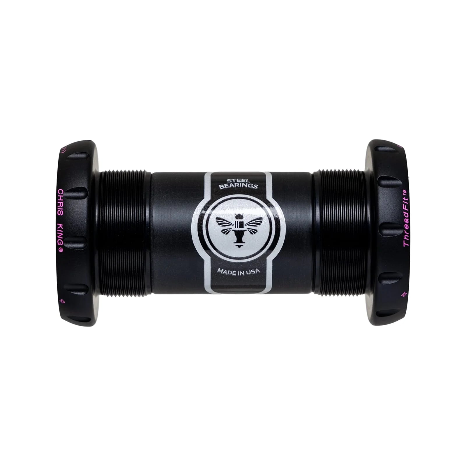 Chris king threadfit 30 bottom bracket in black and punch