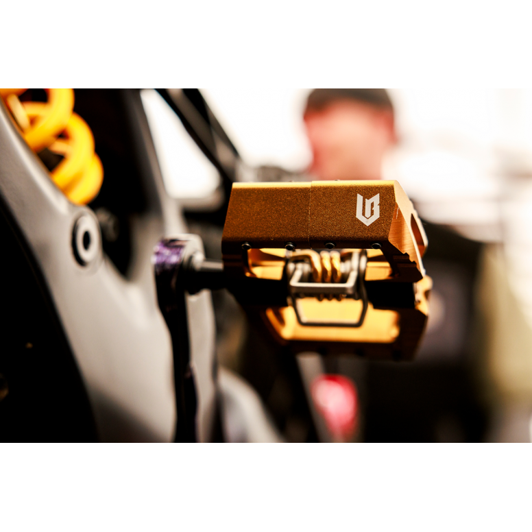 Crankbrothers Mallet DH Bronze On A Bike