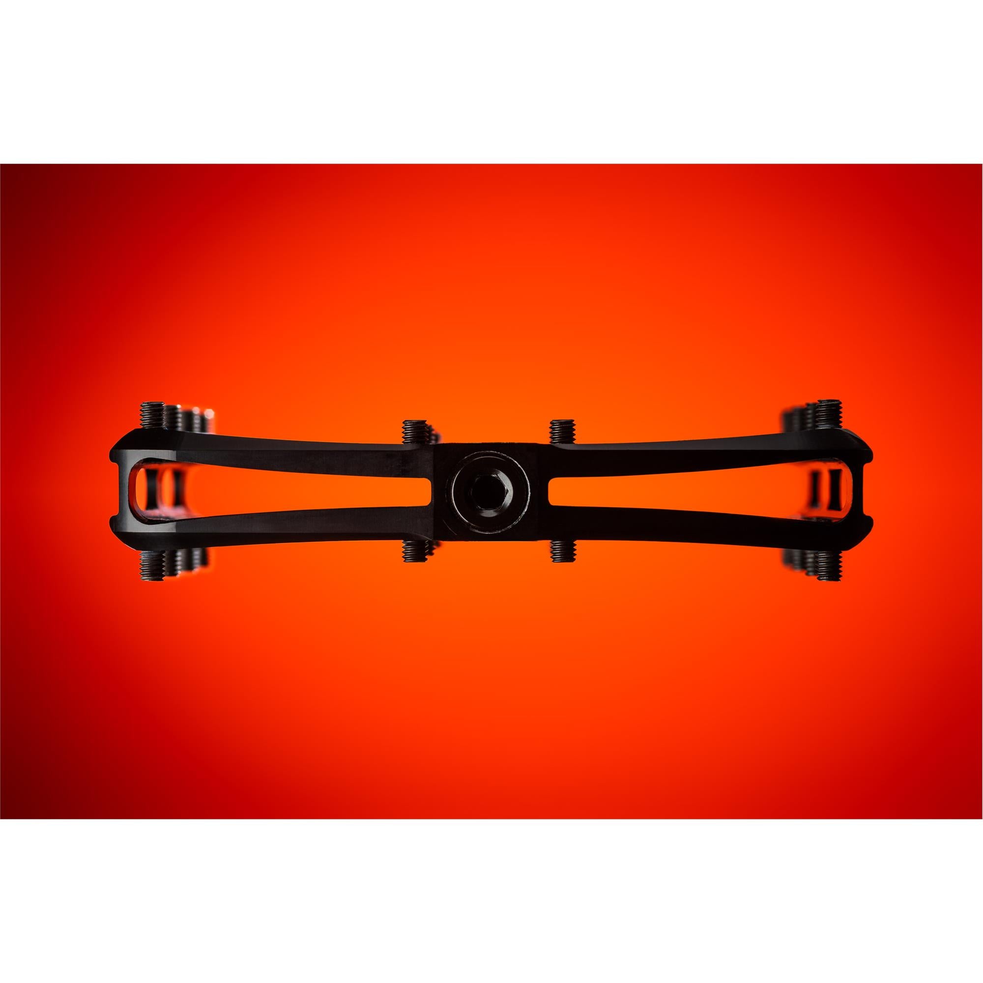 DEITY Supervillain Pedals Black Side Profile