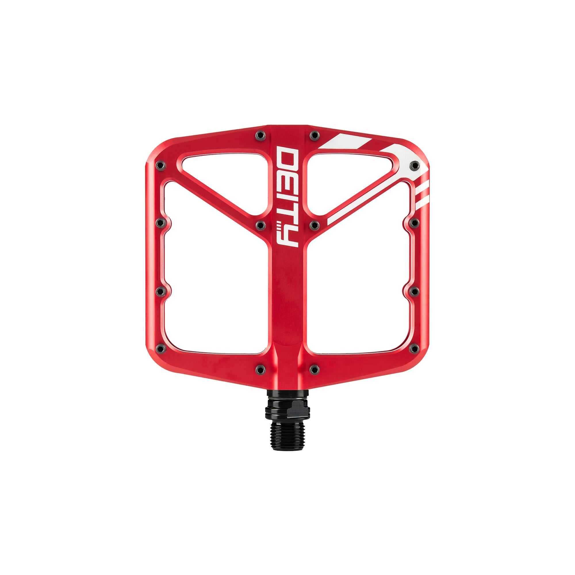 DEITY Supervillain Pedals Black Red