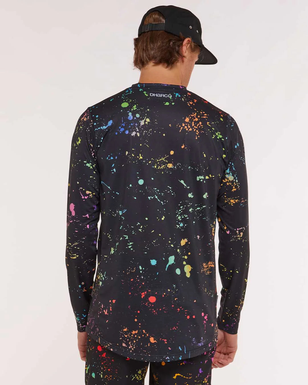 DHaRCO MTB long sleeve jersey supernova back