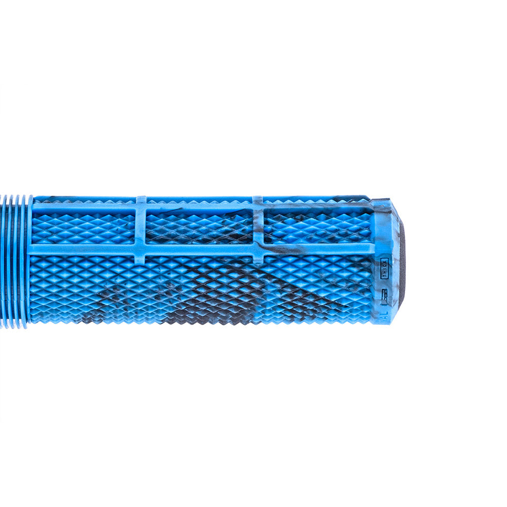 DMR Deathgrip2 Flangeless Grips Blue Marble Design