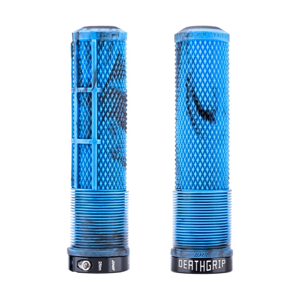 DMR Deathgrip2 Flangeless Grips Blue Marble