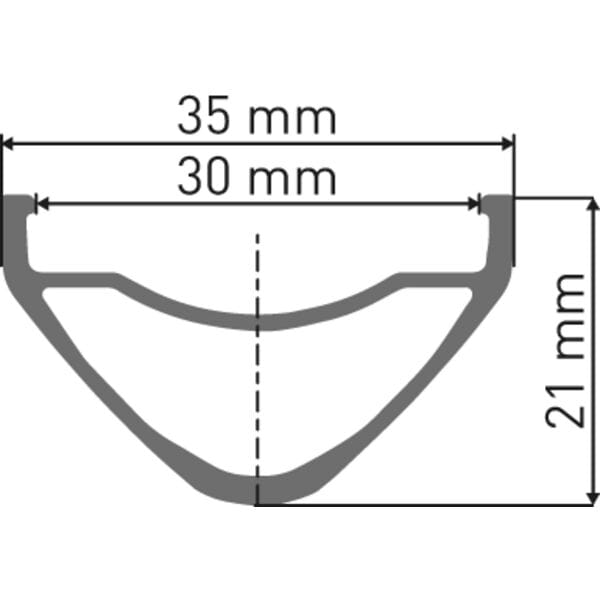 DT Swiss FR 541 Rim Dimensions