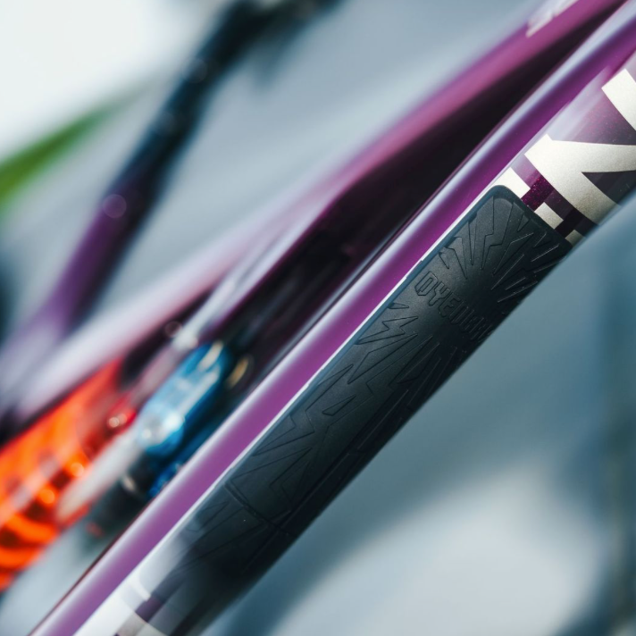 DYEDBRO SHUSH Downtube Protector On Downtube