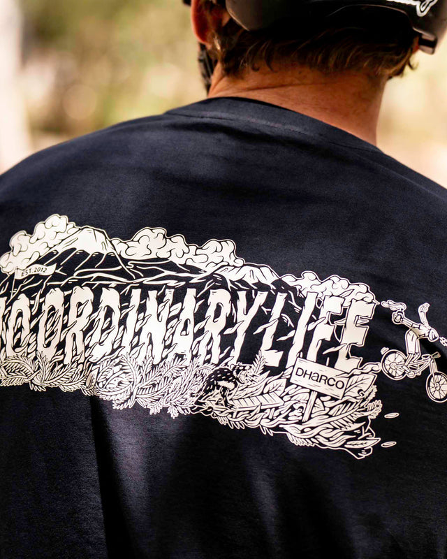 Dharco Mens Cotton Tee Kentaro Close Up