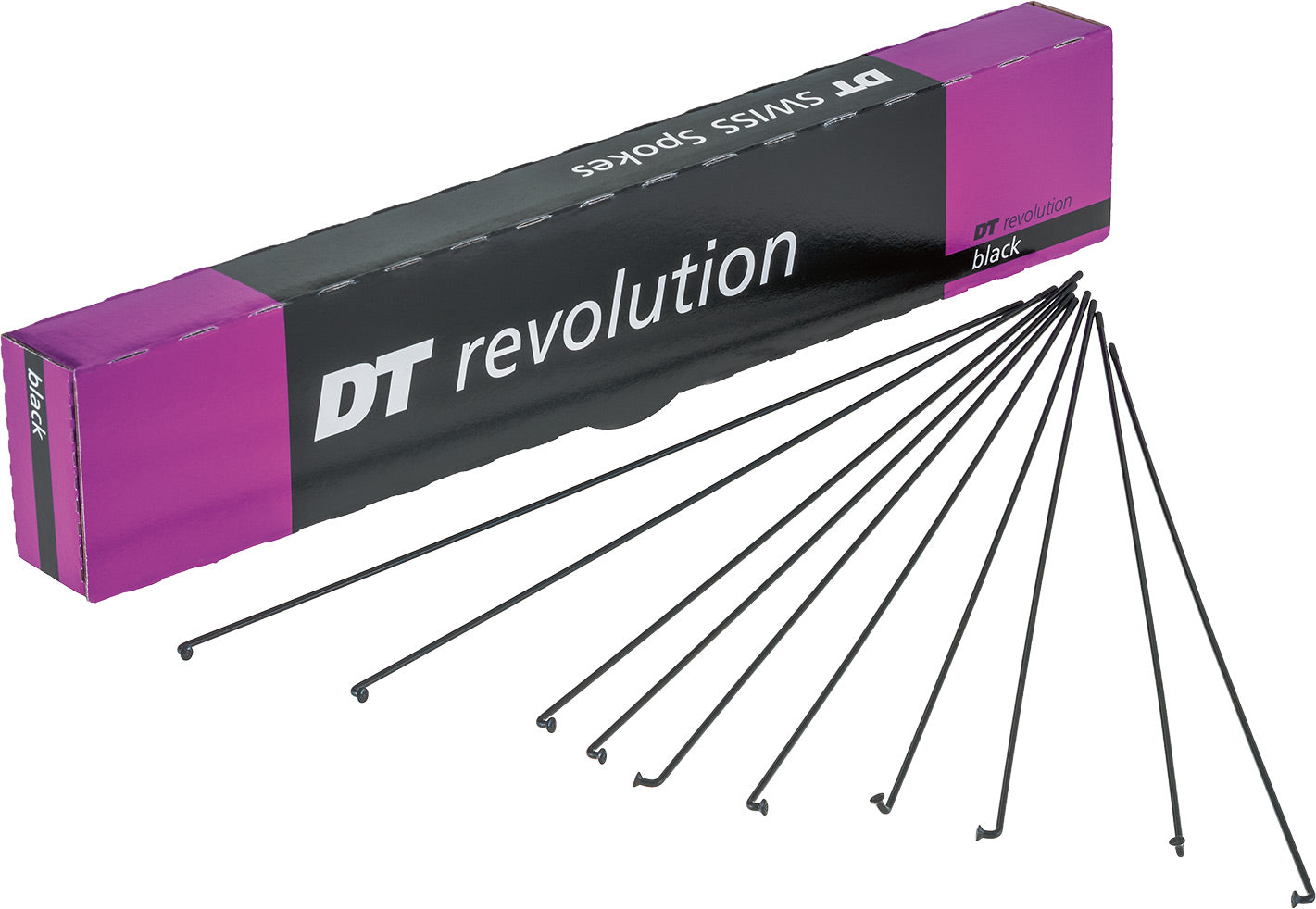 Dt swiss revolution spokes j bend black