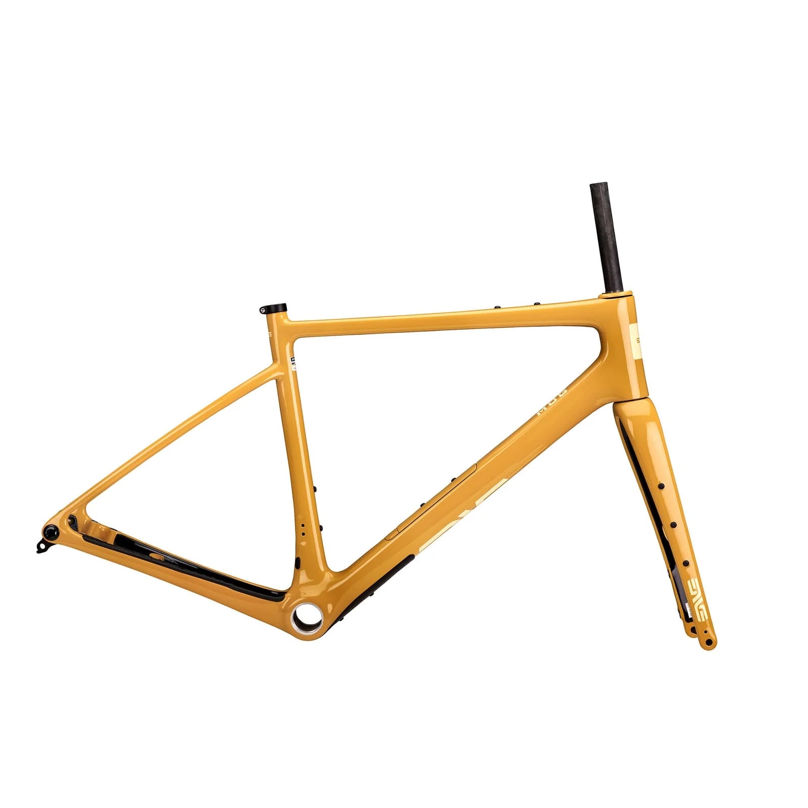 Enve Mog compass yellow frame no handlebars side