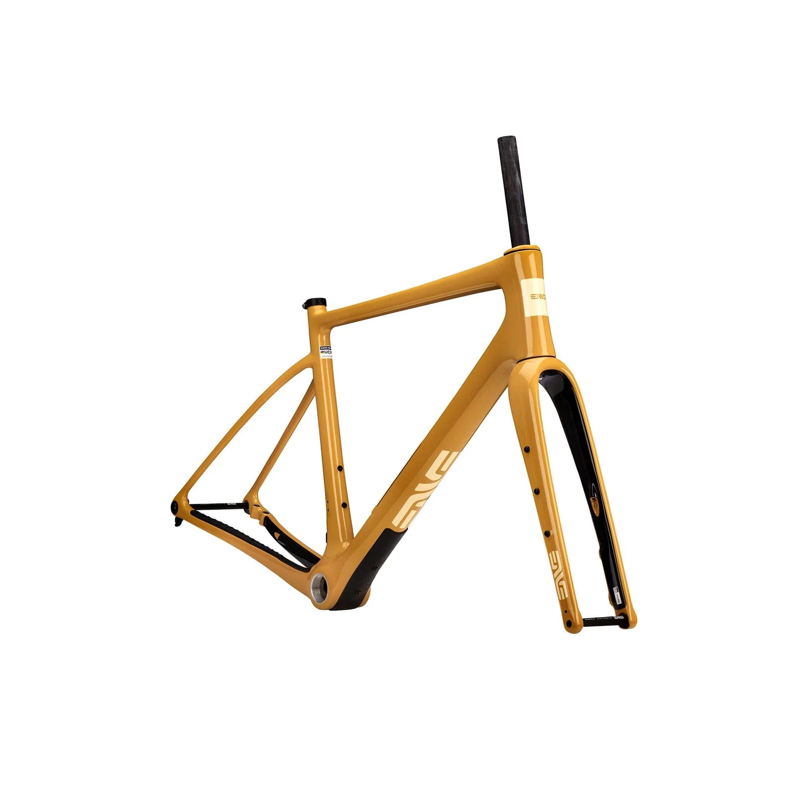 Enve Mog compass yellow frame no handlebars front