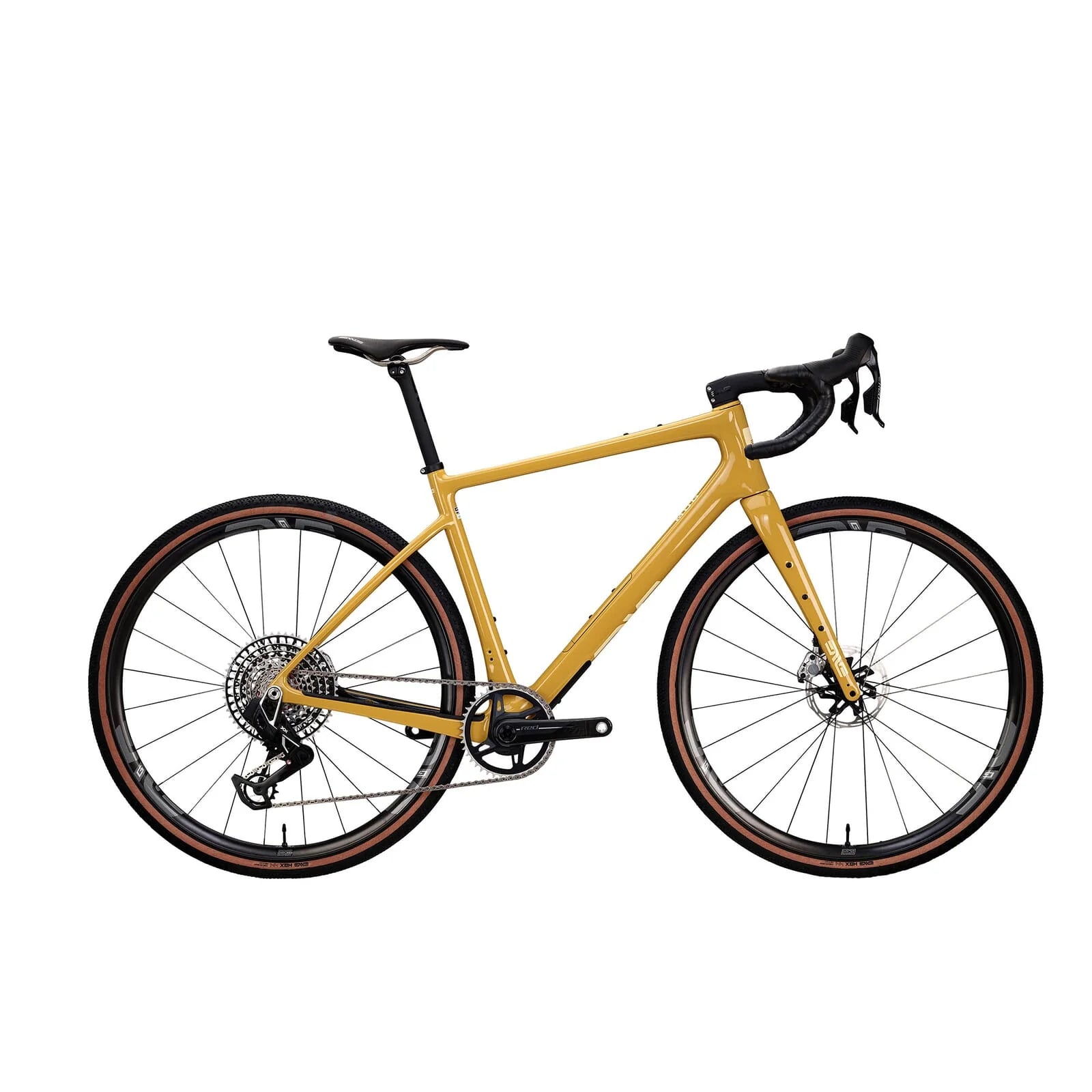 Enve Mog compass yellow full bike side view