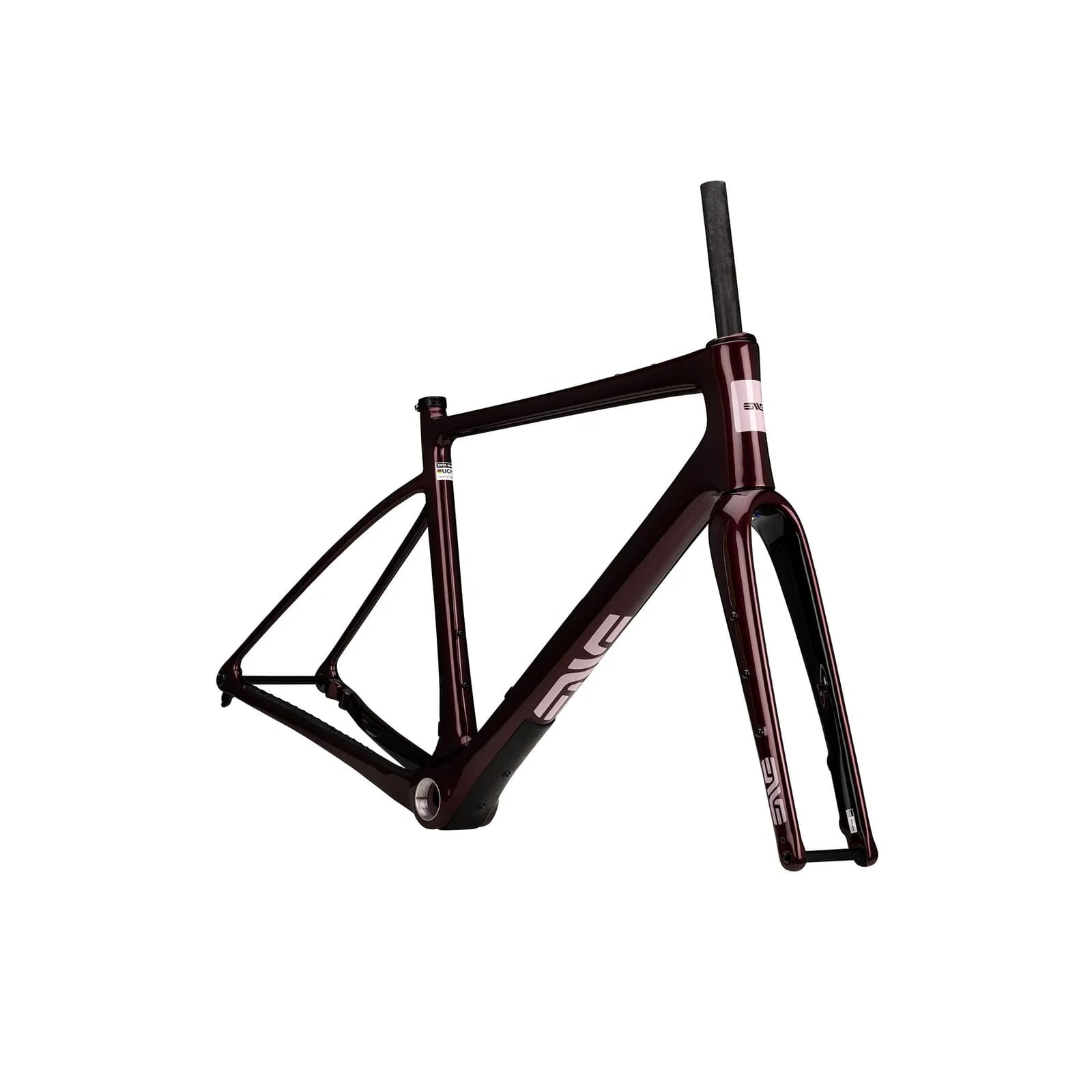 Enve mog hollyhock purple frame no handlebars front