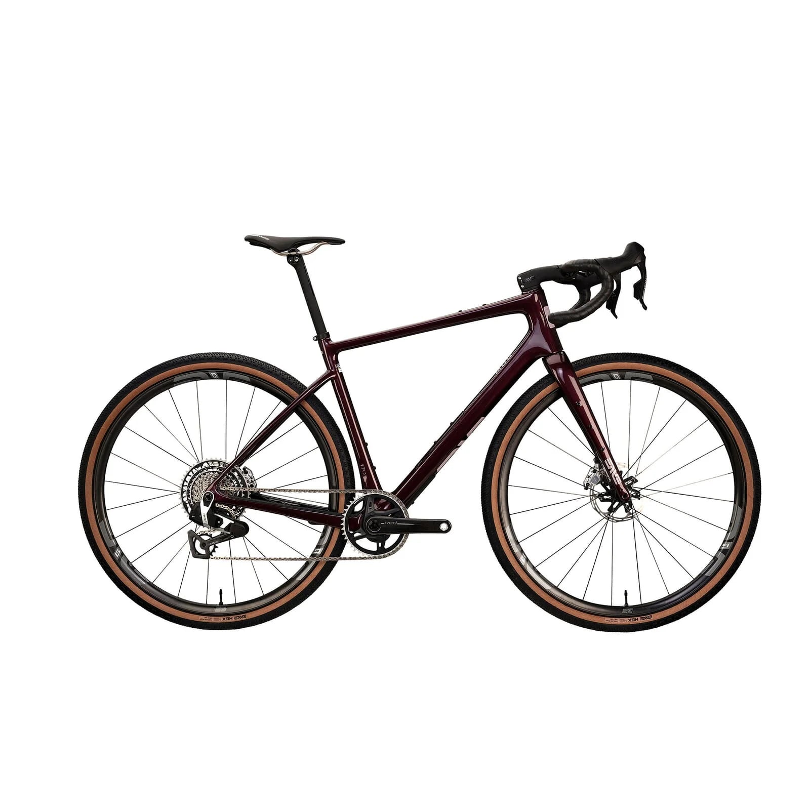Enve mog hollyhock purple full bike side