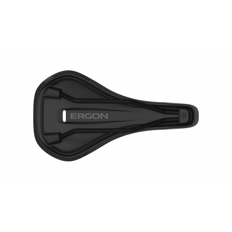 Ergon sm enduro comp men black saddle bottom view