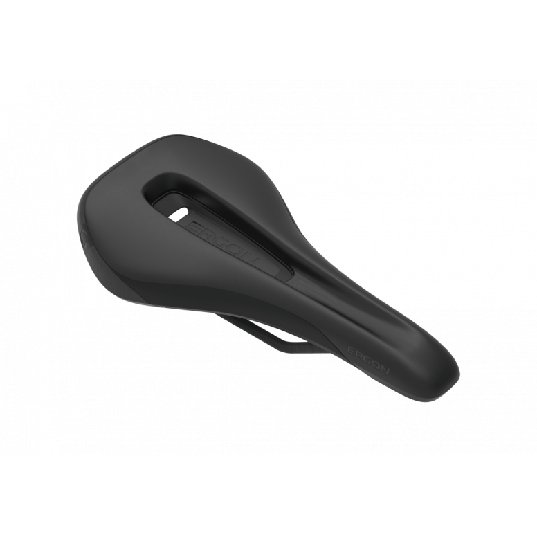 Ergon sm enduro comp men black saddle front view