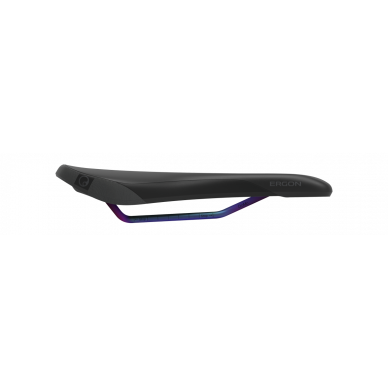 Ergon SM enduro comp mens oilslick rails side view