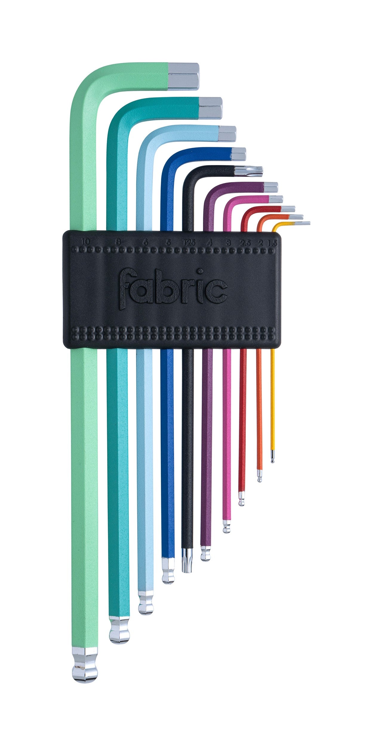 Fabric Hex Key Set with 10 Keys