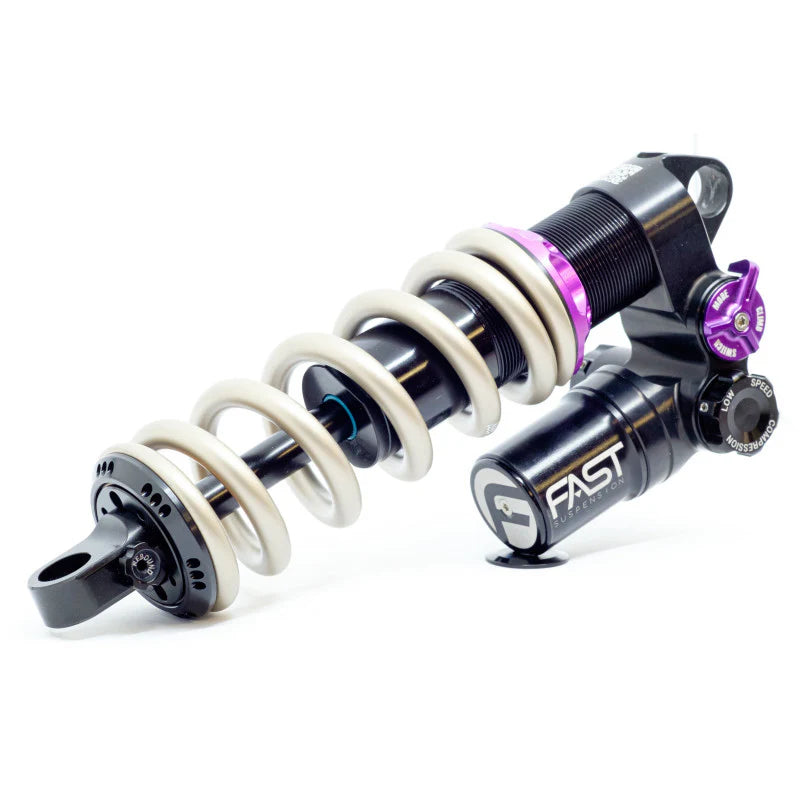 Fast fenix coil shock purple standing Trunnion