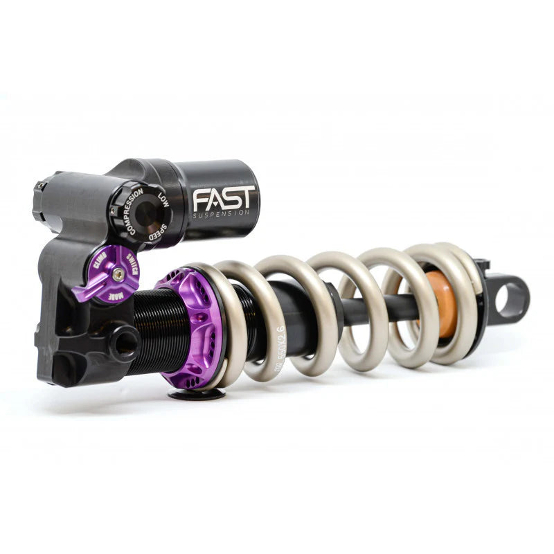 Fast fenix coil shock purple Trunnion