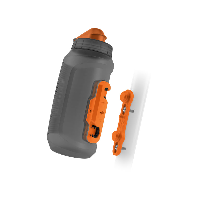 Fidlock TWIST bottle 750 Compact + Bike Base Orange