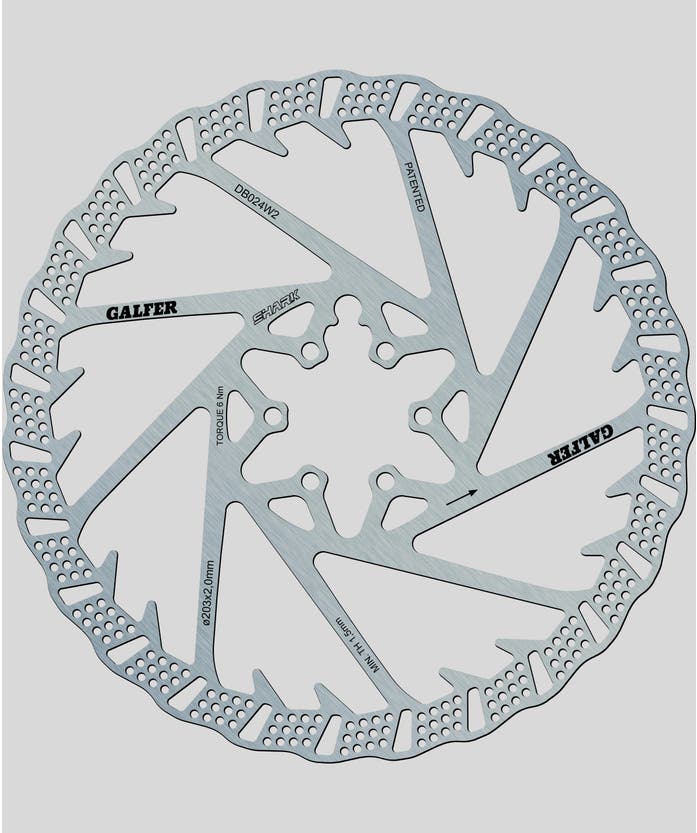 Galfer Shark Disc Rotor 6 Bolt