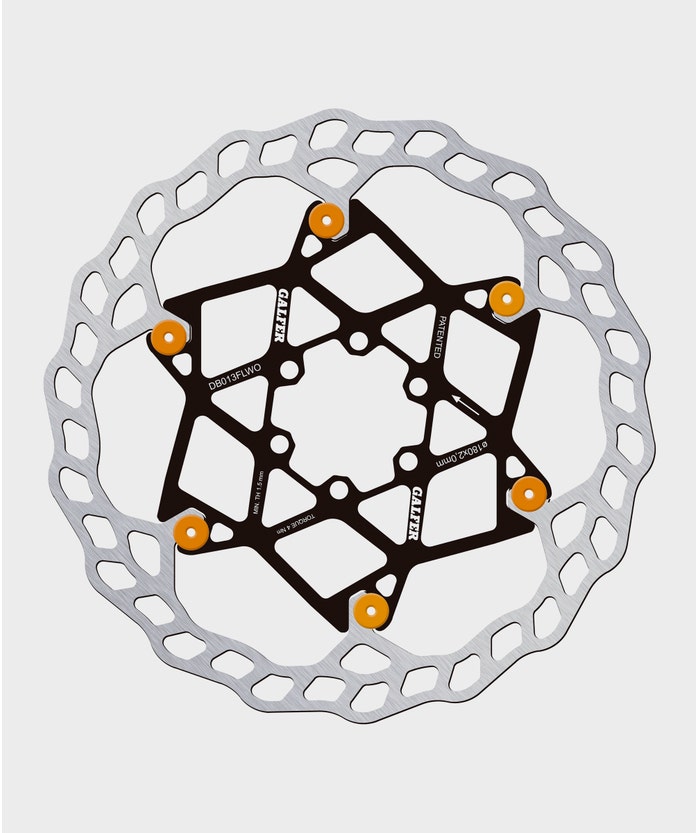 Galfer-Wave-Floating-Disc-Rotor-6-Bolt-Orange