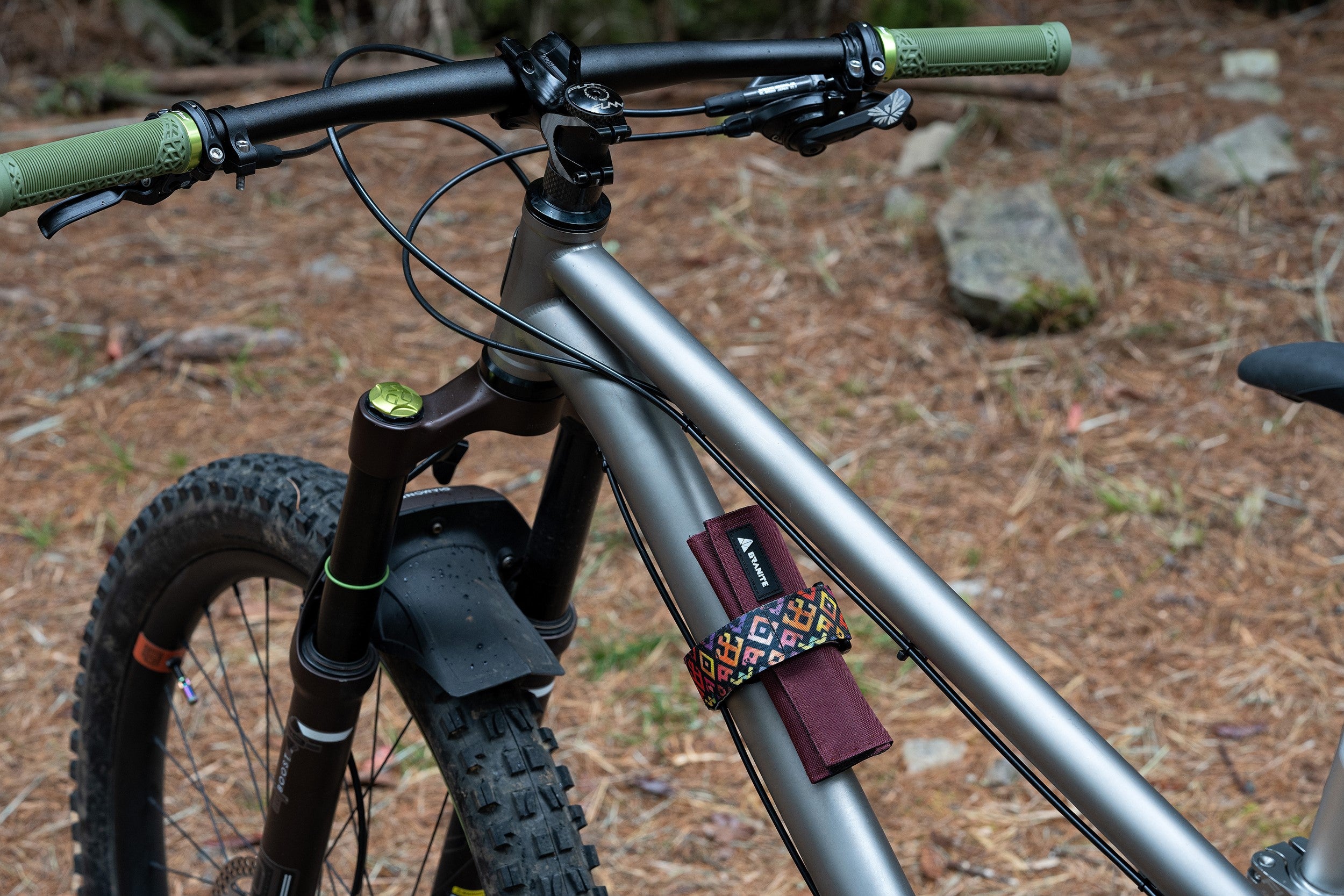 Granite ROCKnROLL TQ Mini Torque Wrench Strapped To A Bike