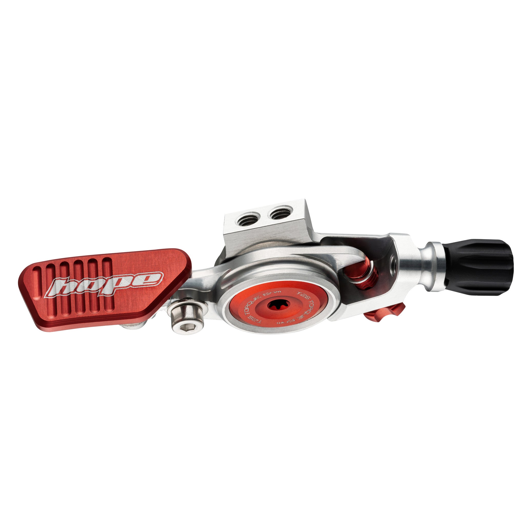 Hope dropper lever silver/red