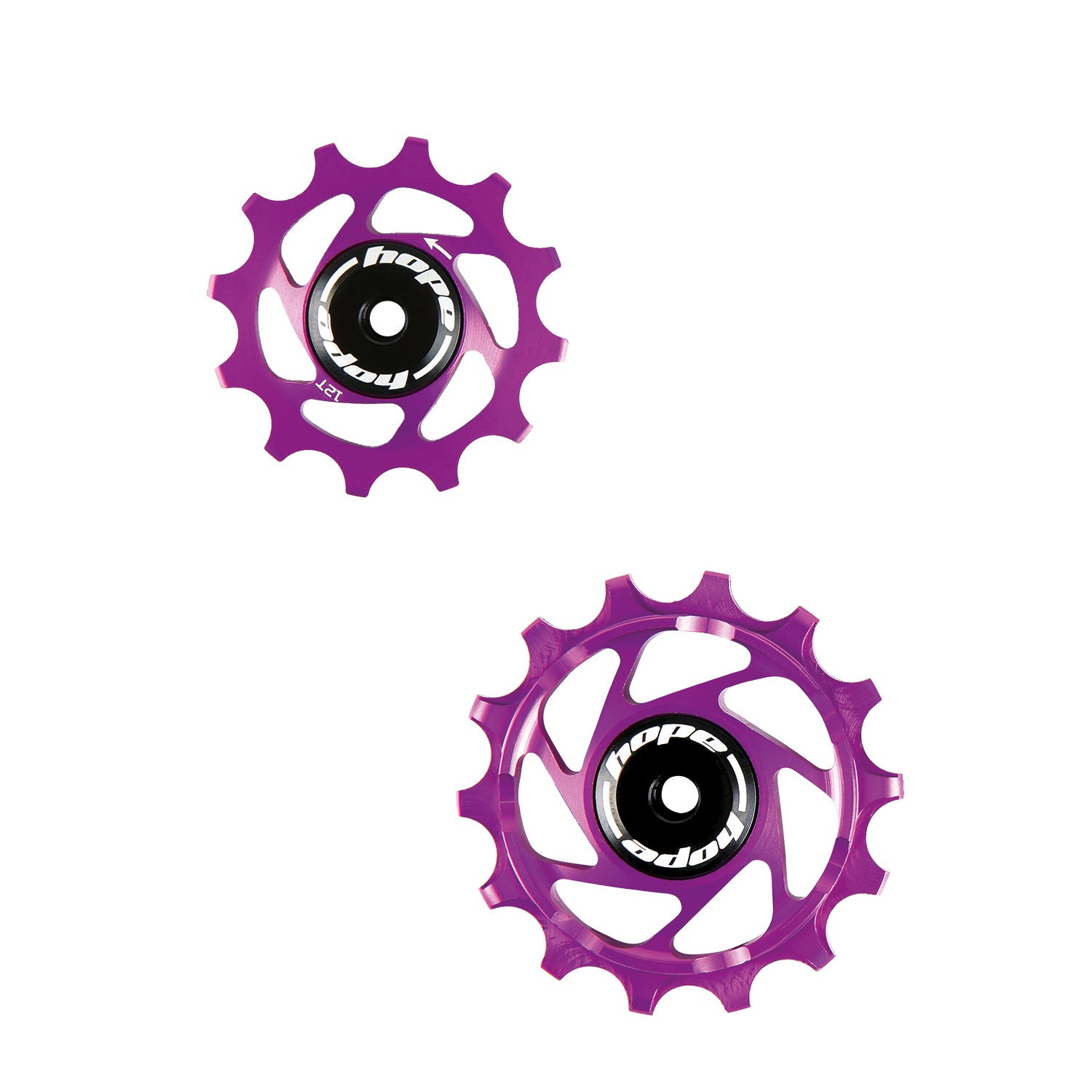 Hope 14T/12T Jockey Wheels purple