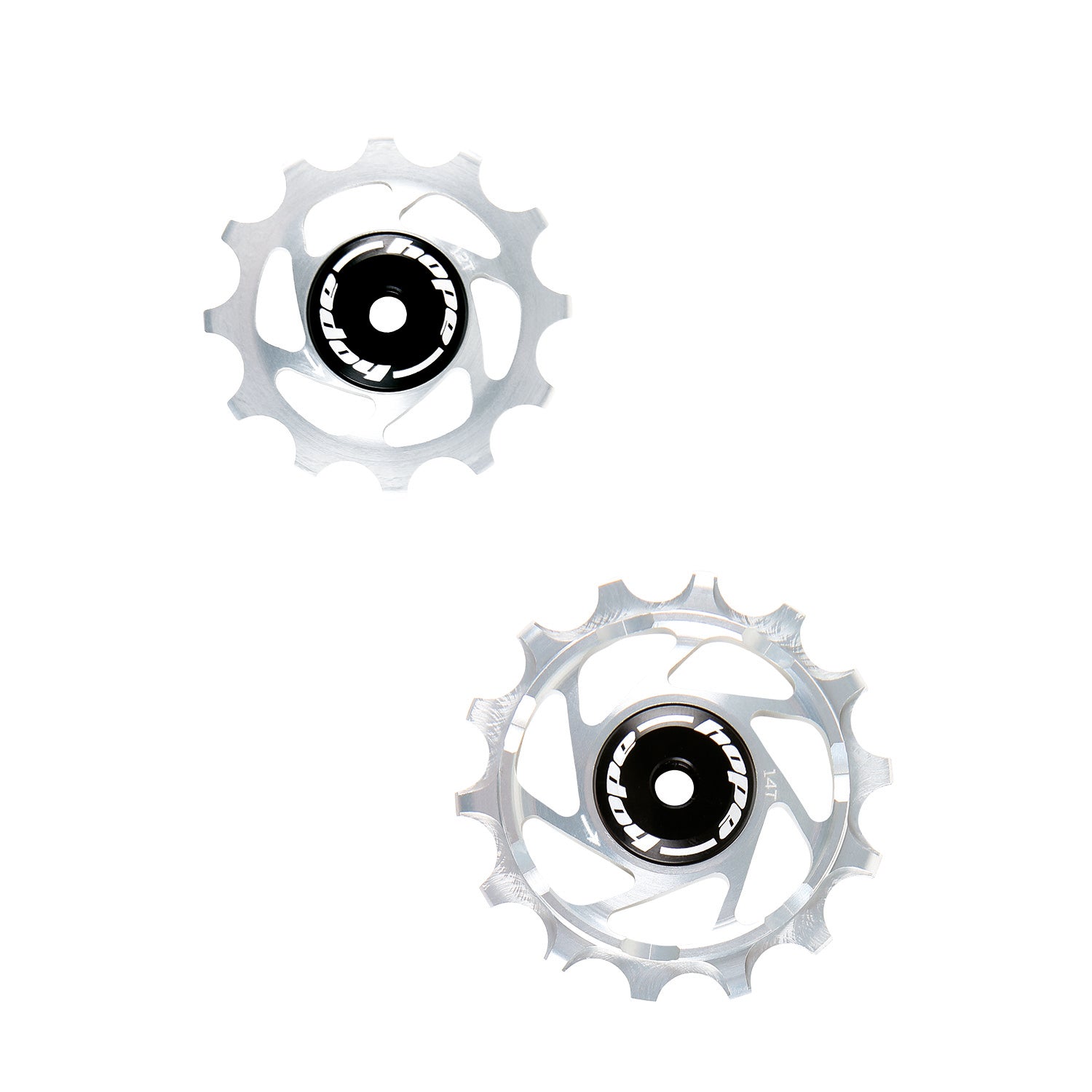 Hope 14T/12T Jockey Wheels silver