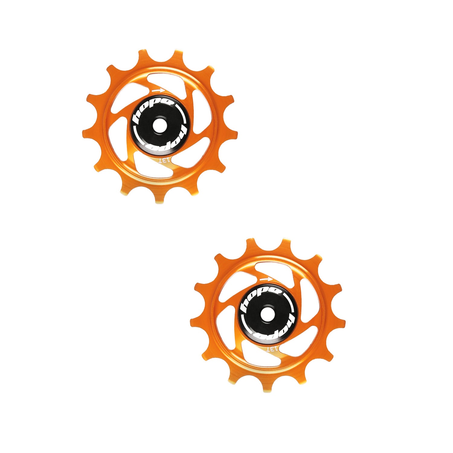 Hope 13 Tooth Jockey Wheels orange