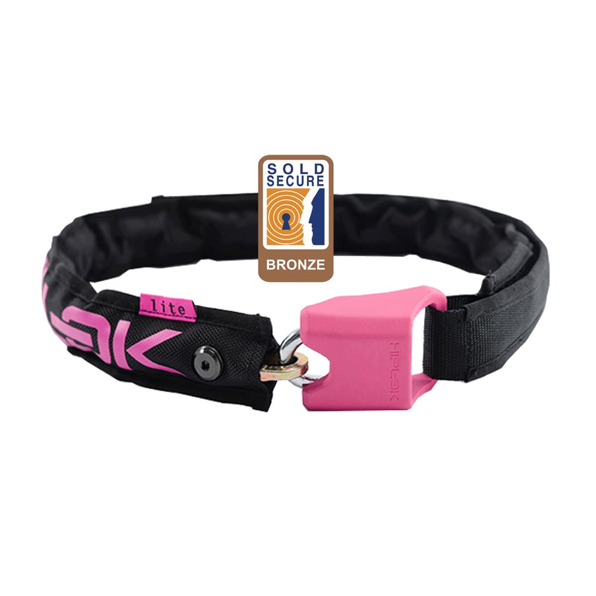 Hiplok LITE Wearable Chain Lock Pink