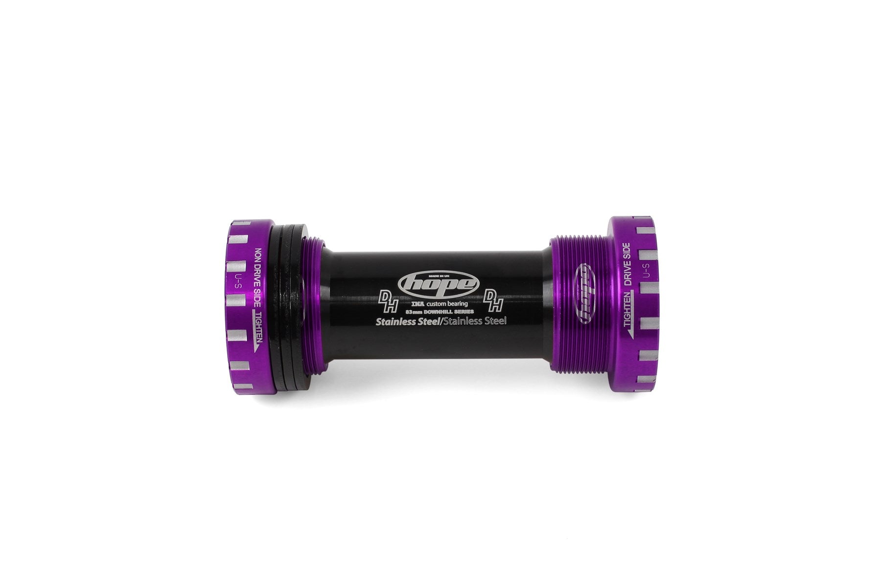 Hope 24mm bottom bracket purple