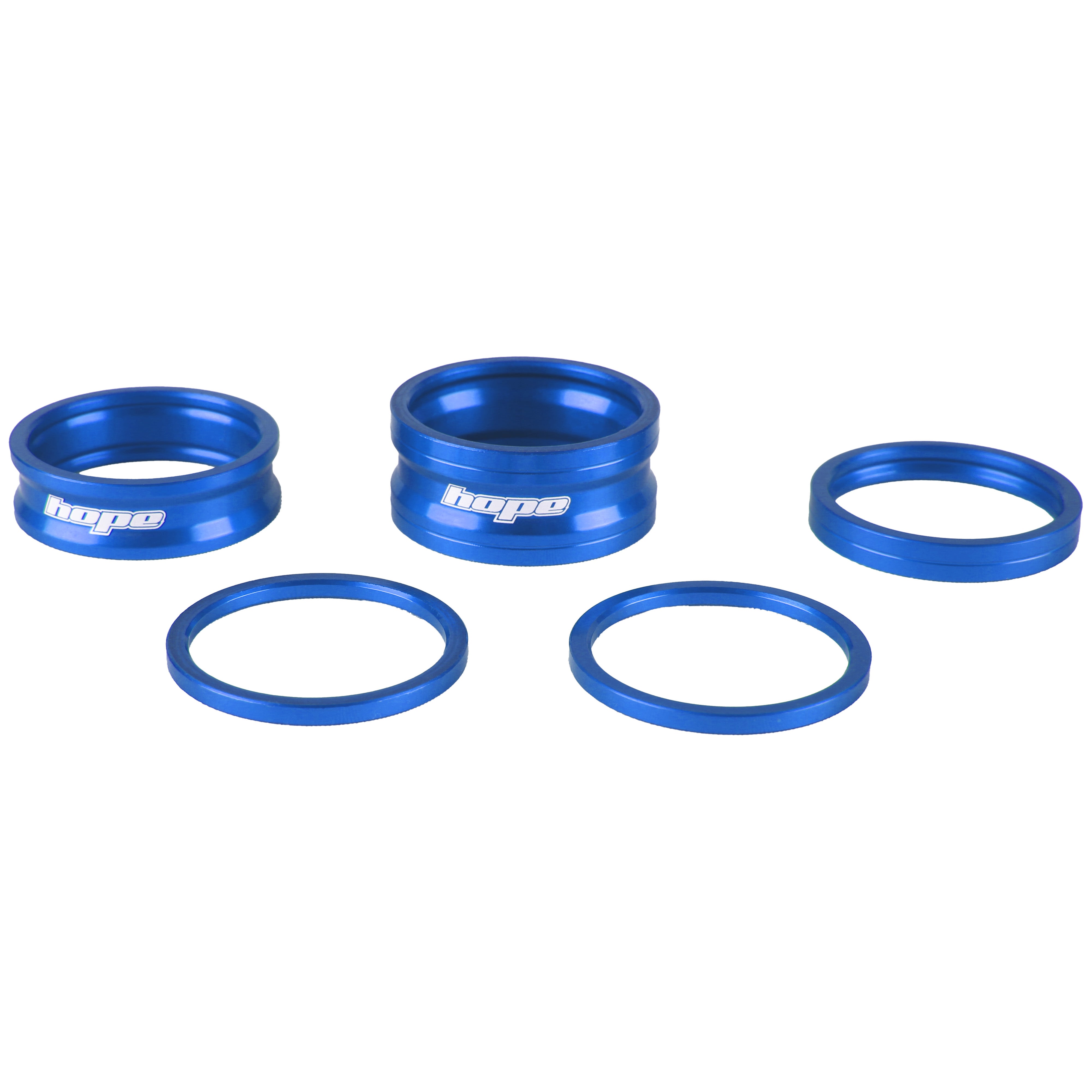 Hope Headset Spacers Blue