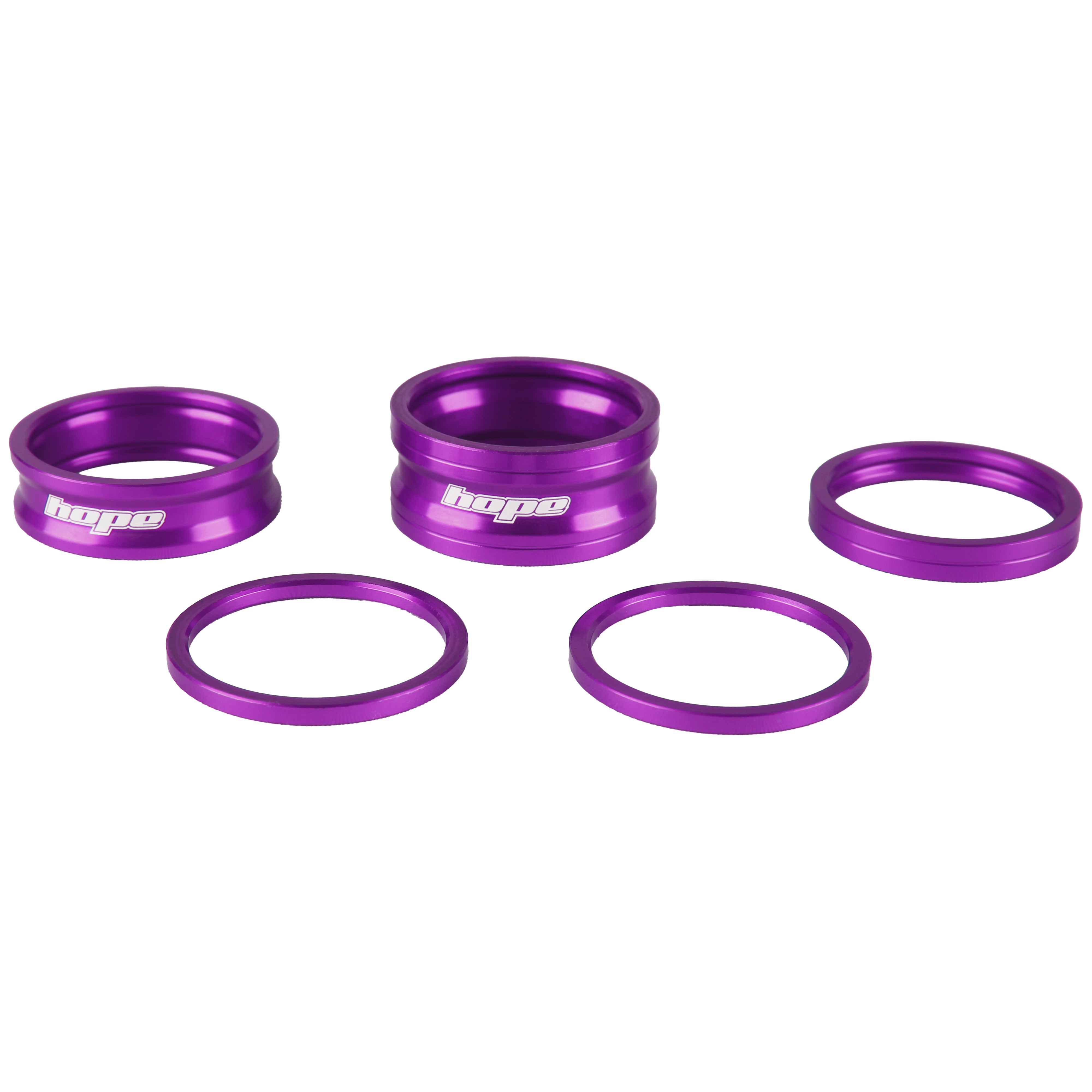 Hope Headset Spacers Purple