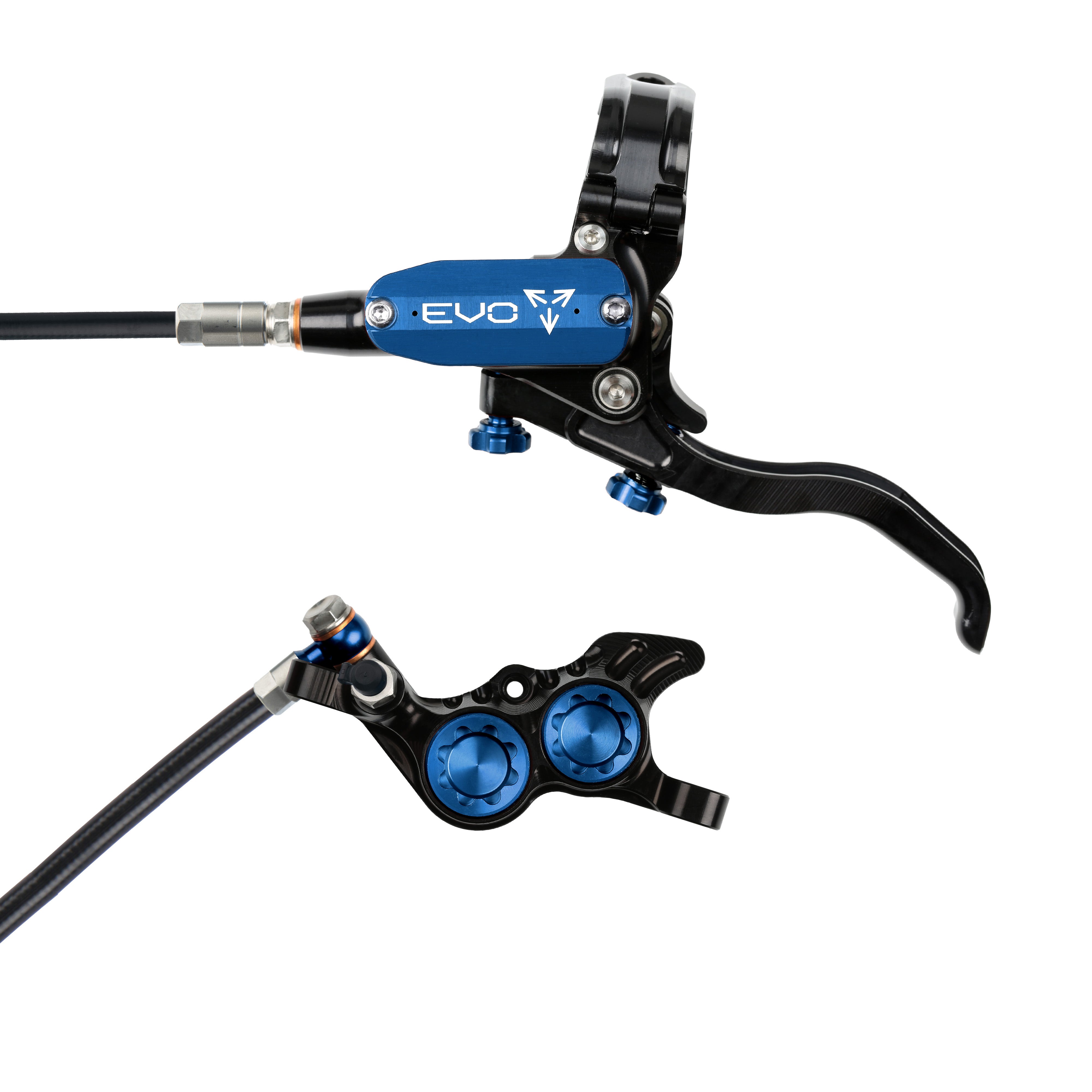 Hope Tech 4 Evo GR4 Black Blue No Rotor