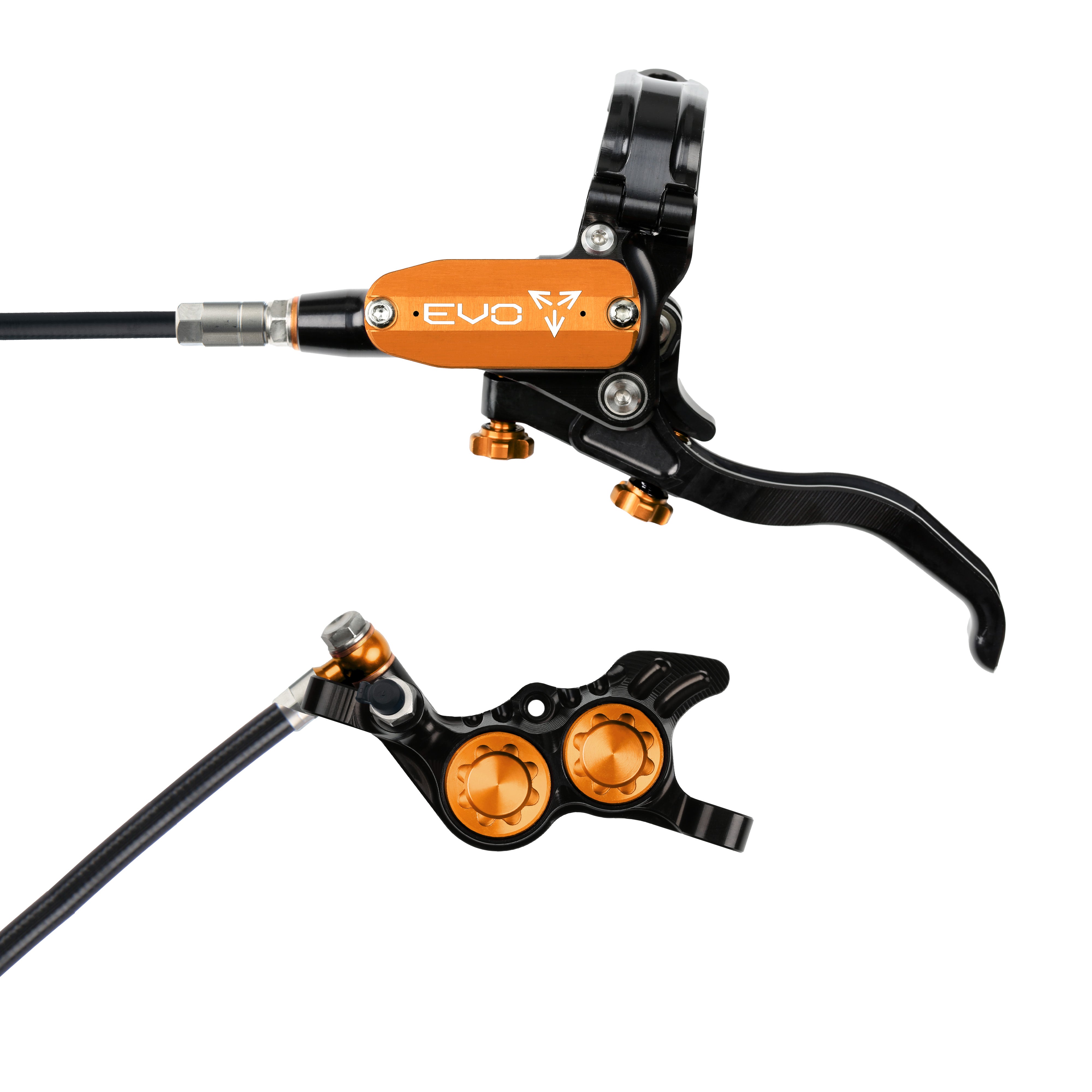 Hope Tech 4 Evo GR4 Black Orange No Rotor