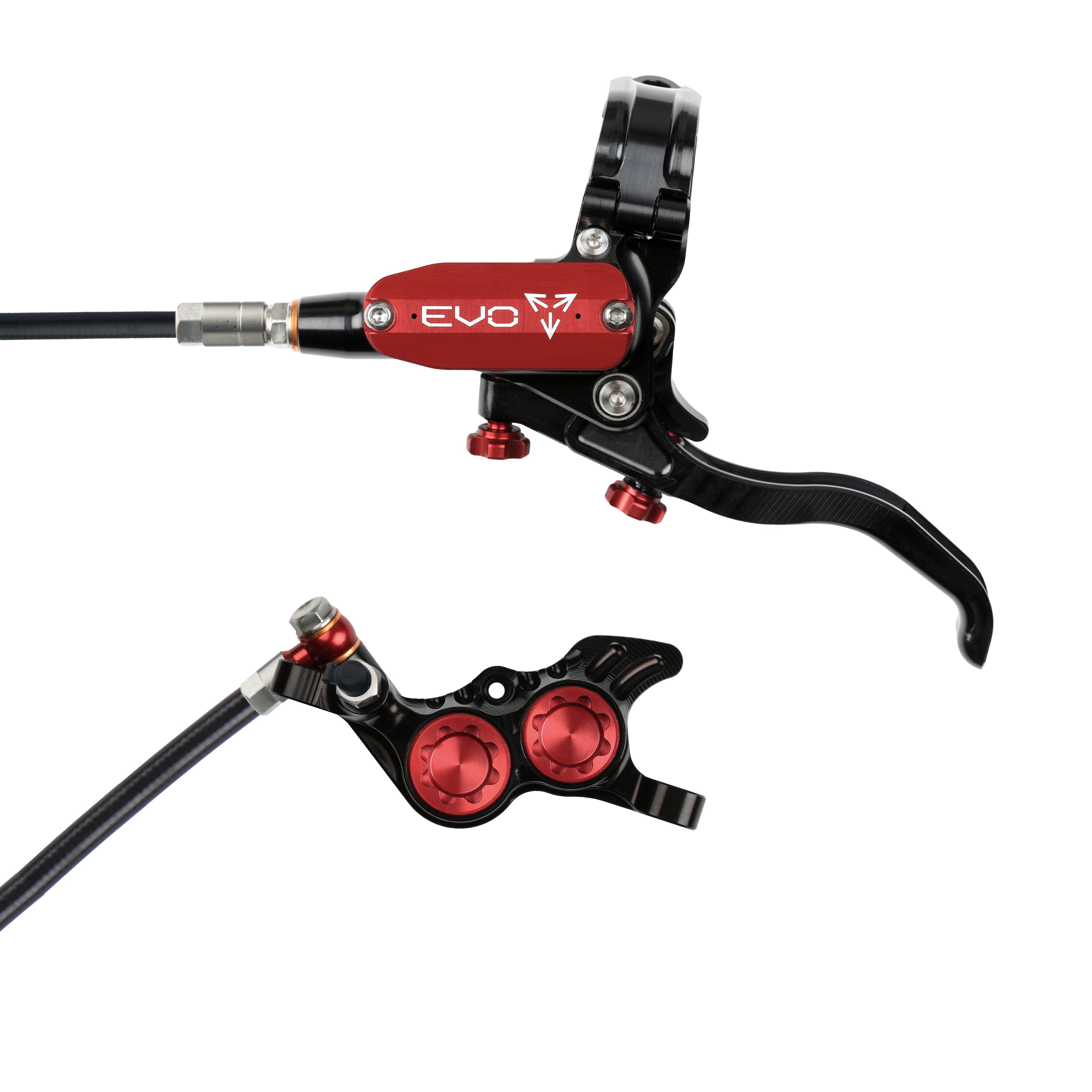 Hope Tech 4 Evo GR4 Black Red No Rotor