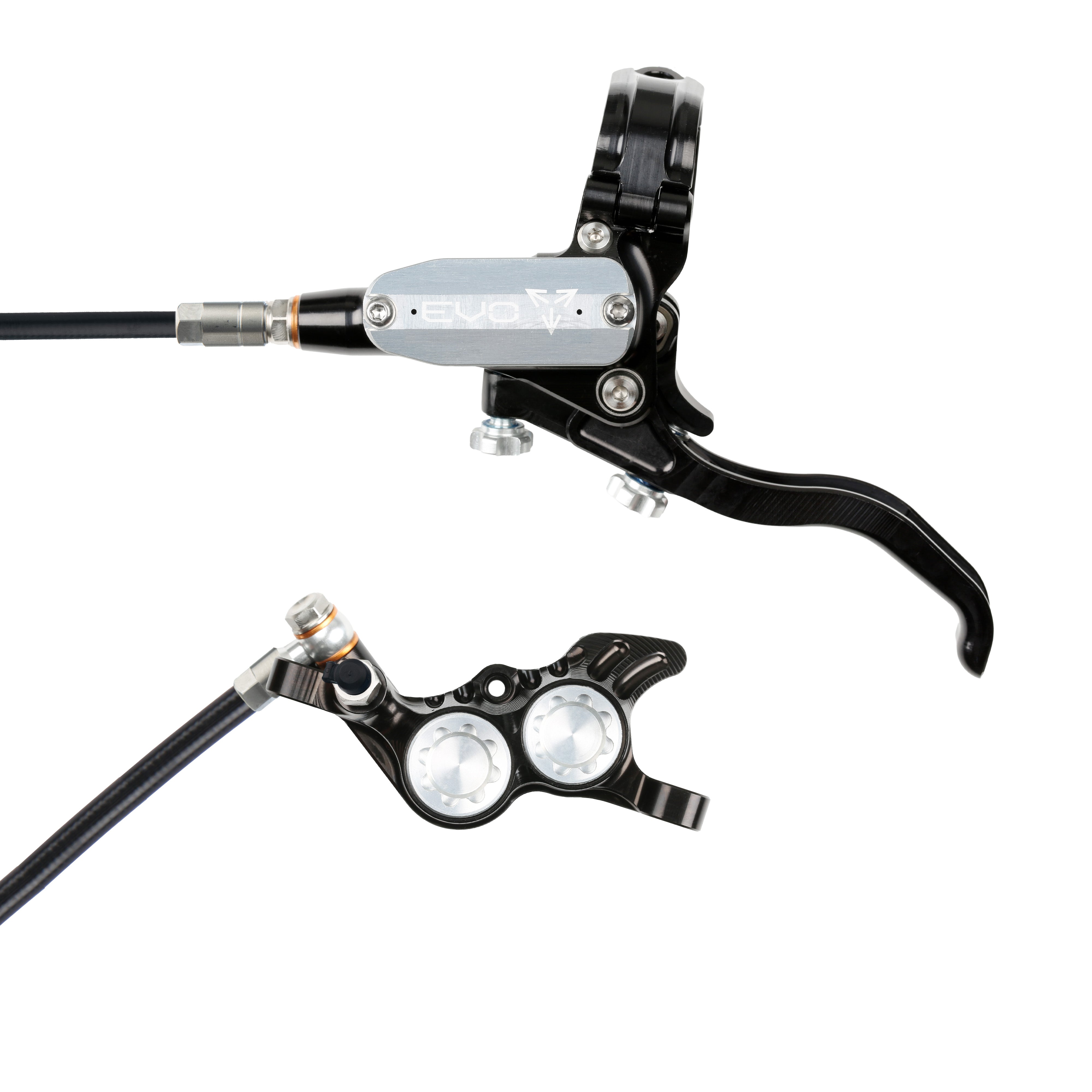 Hope Tech 4 Evo GR4 Black Silver No Rotor