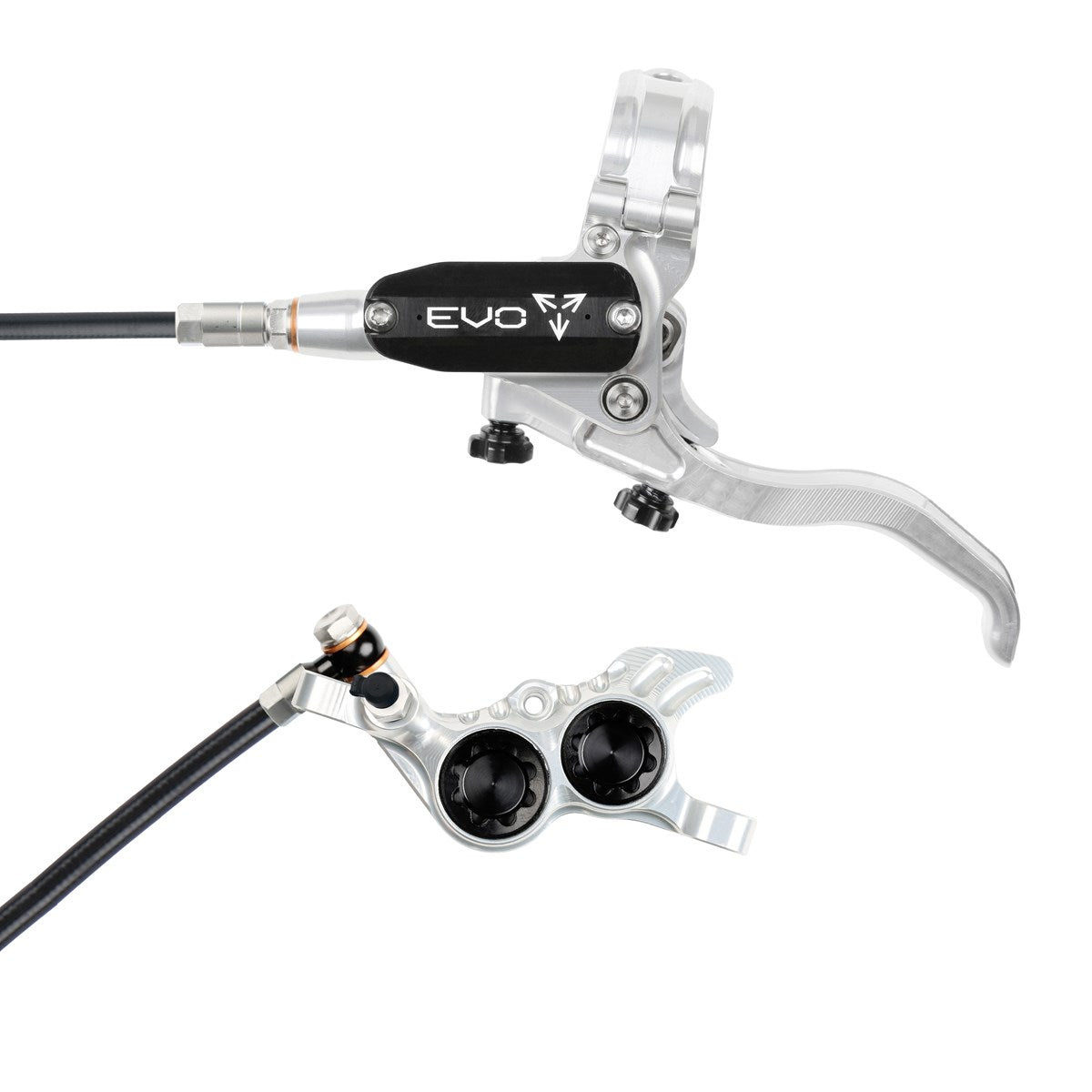 Hope Tech 4 Evo GR4 Silver Black