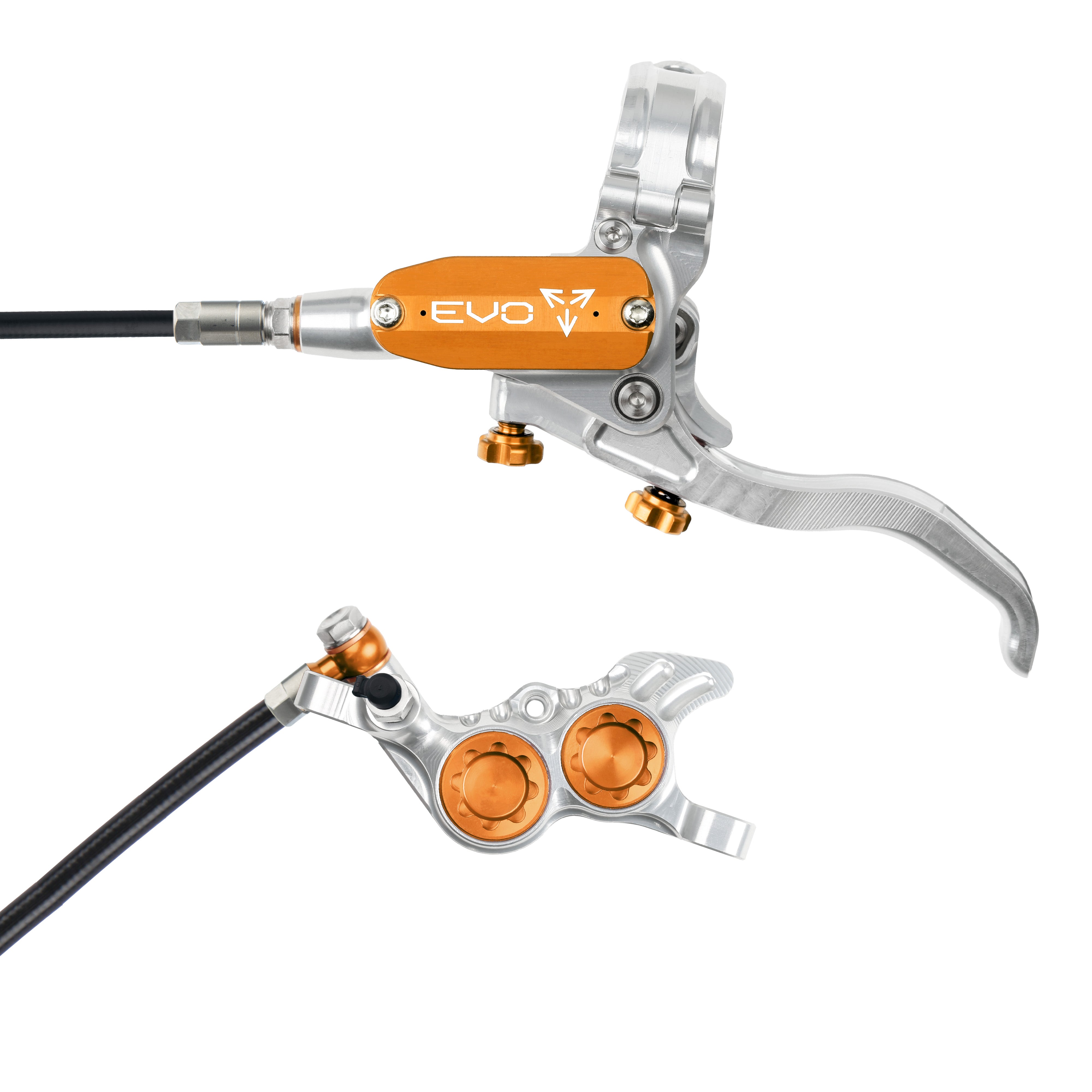 Hope Tech 4 Evo GR4 Silver Orange