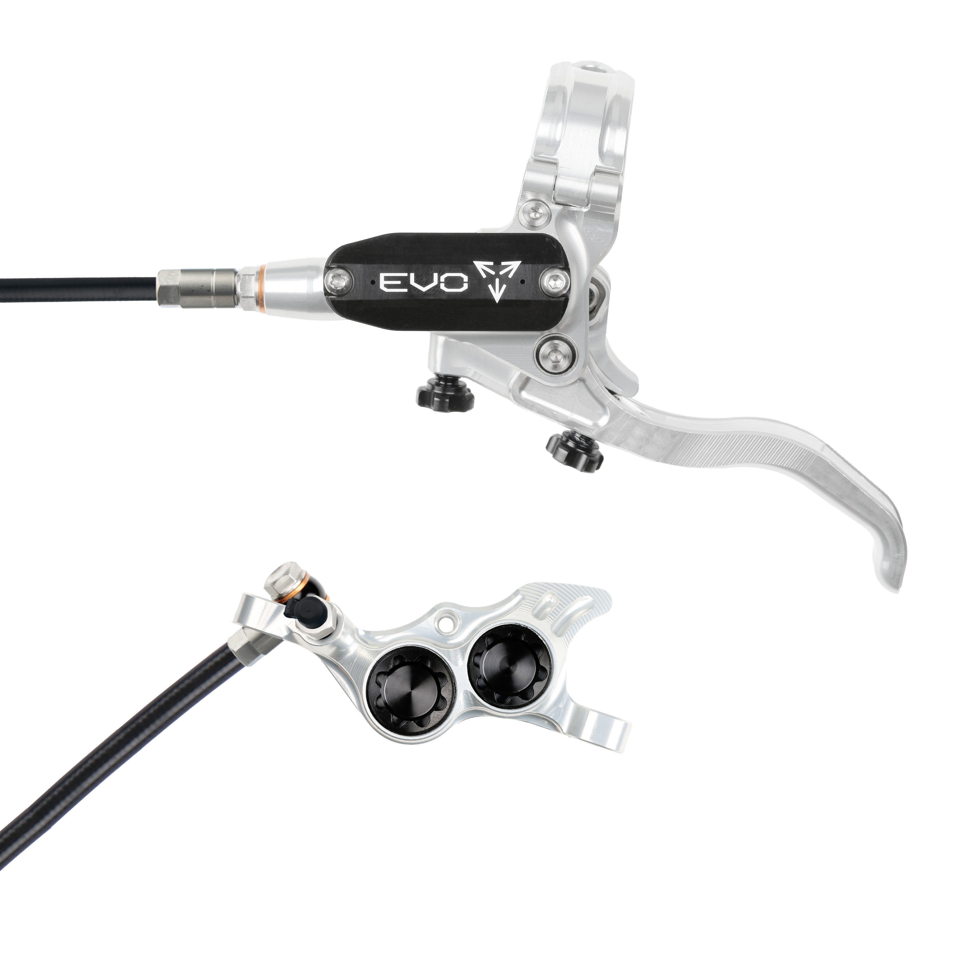 Hope Tech 4 Evo TR4 Silver Black