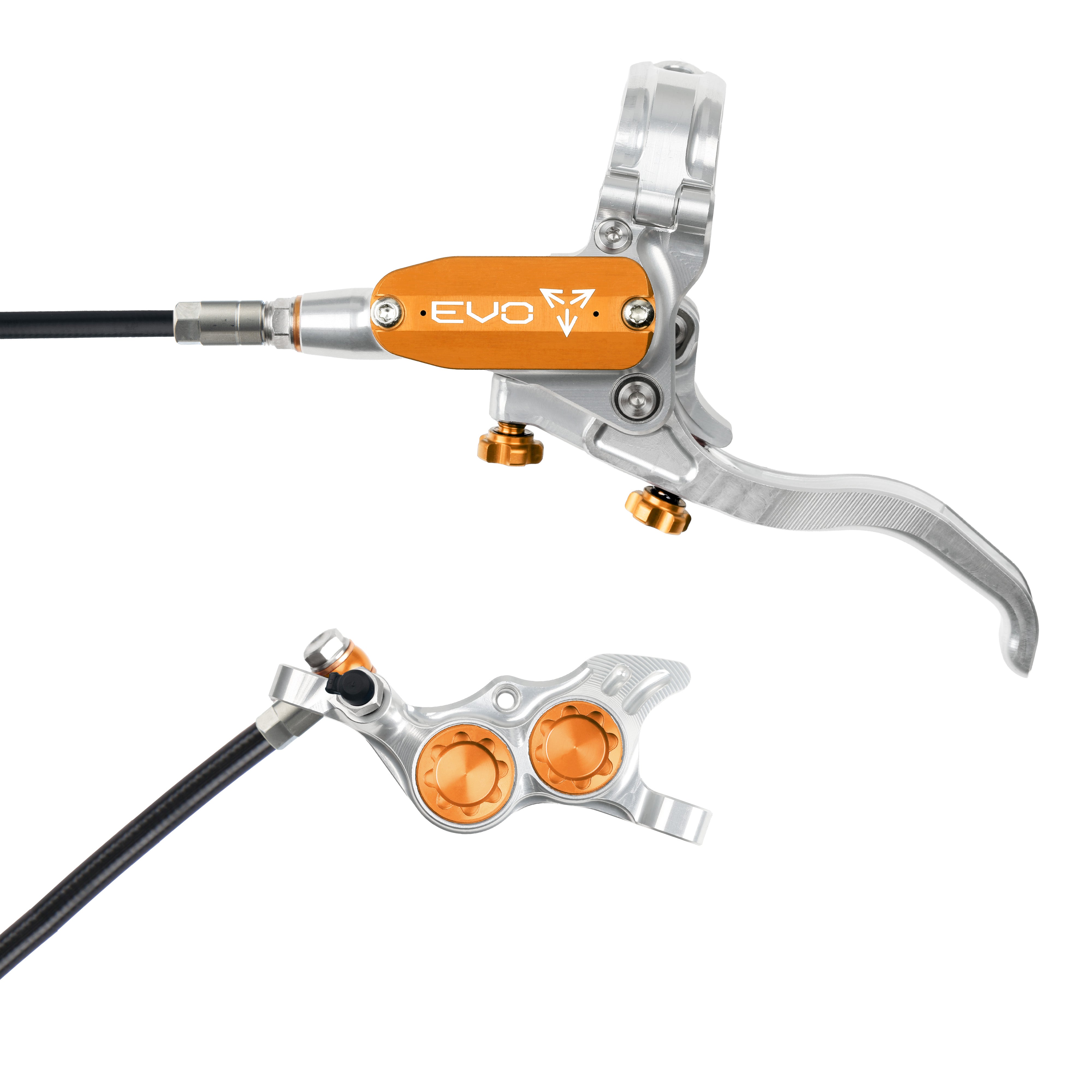 Hope Tech 4 Evo TR4 Silver Orange