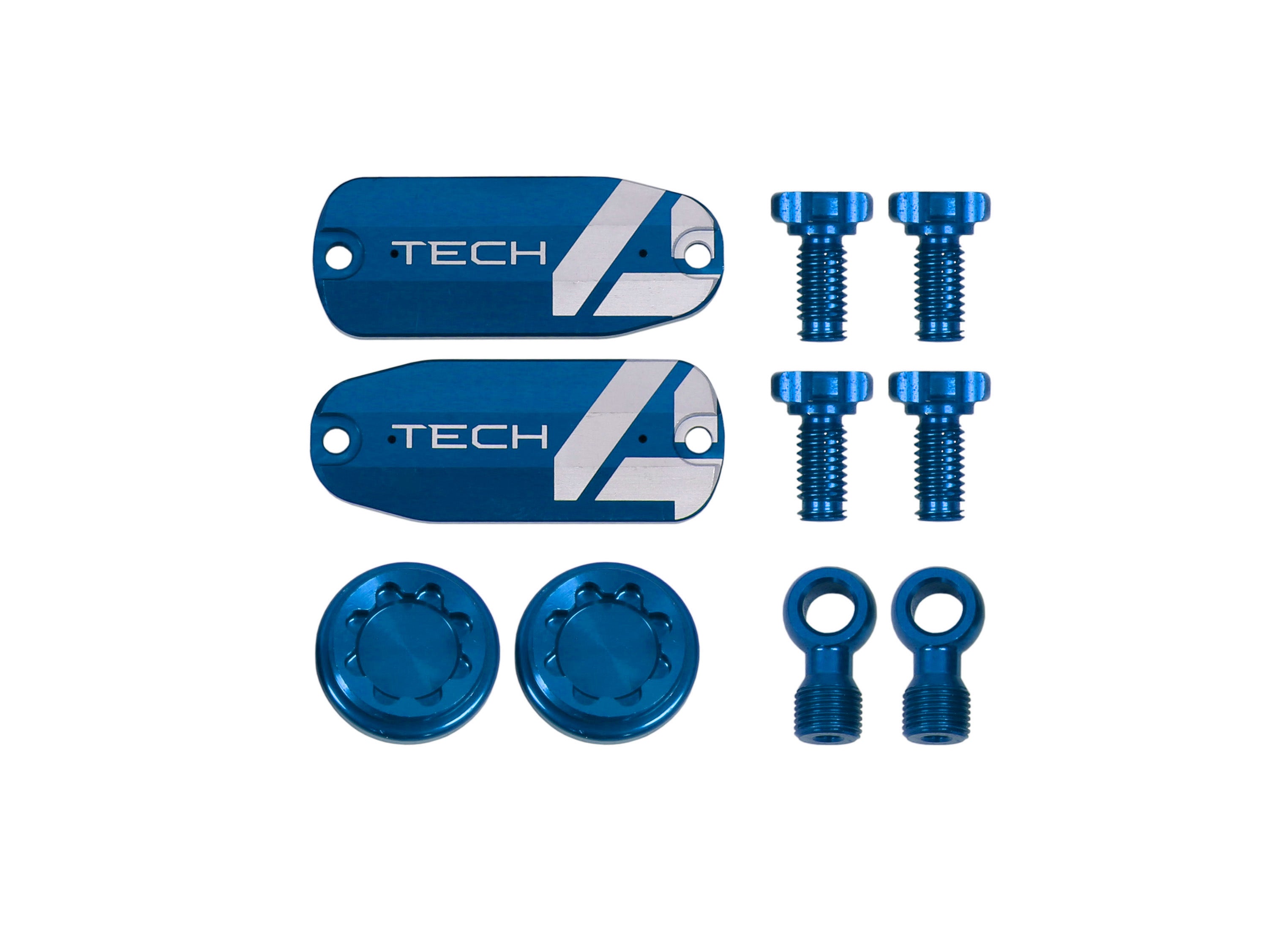 Hope tech 4 X2 colour customisation for brakes in blue