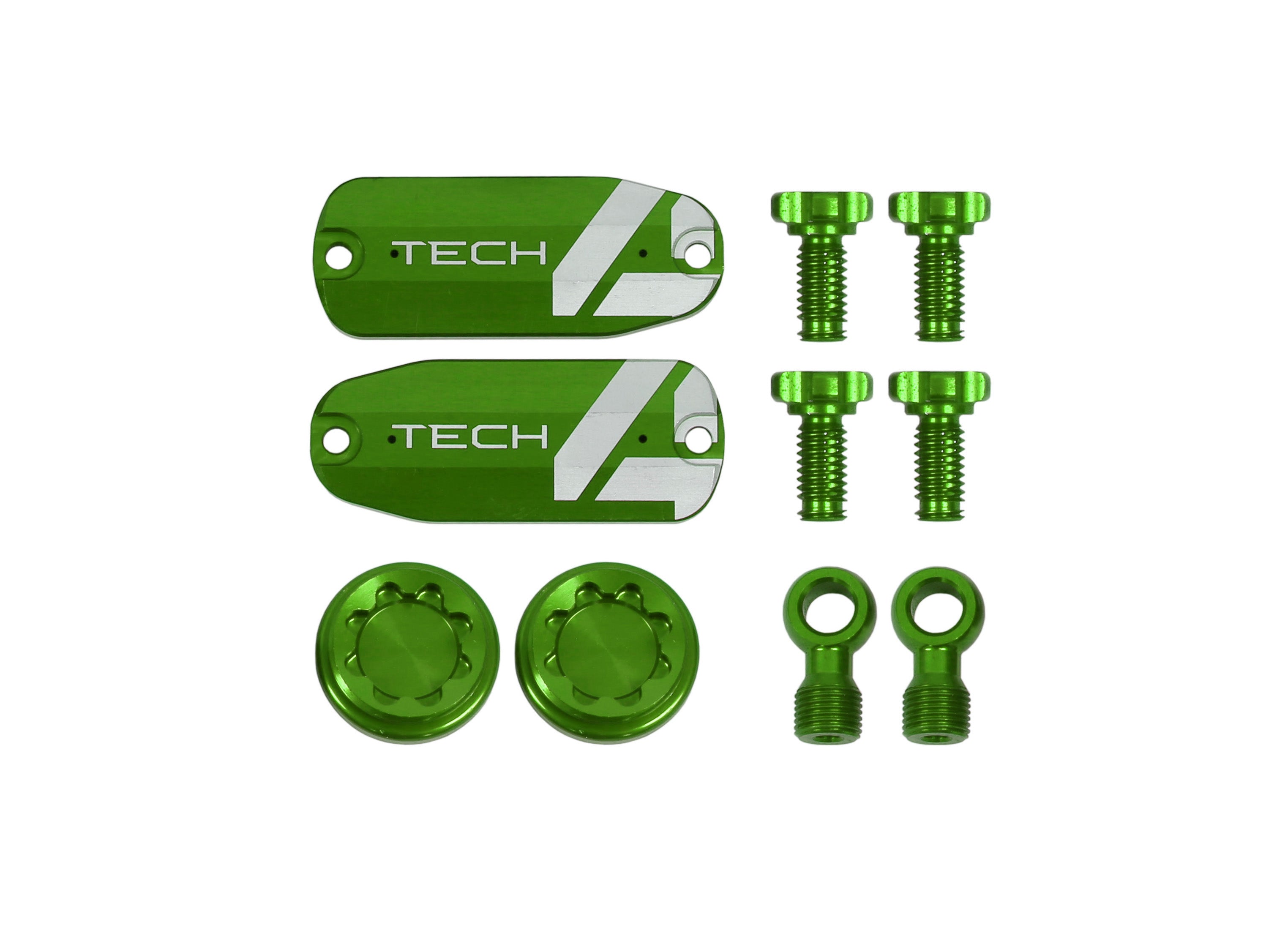 Hope tech 4 X2 colour customisation for brakes in green