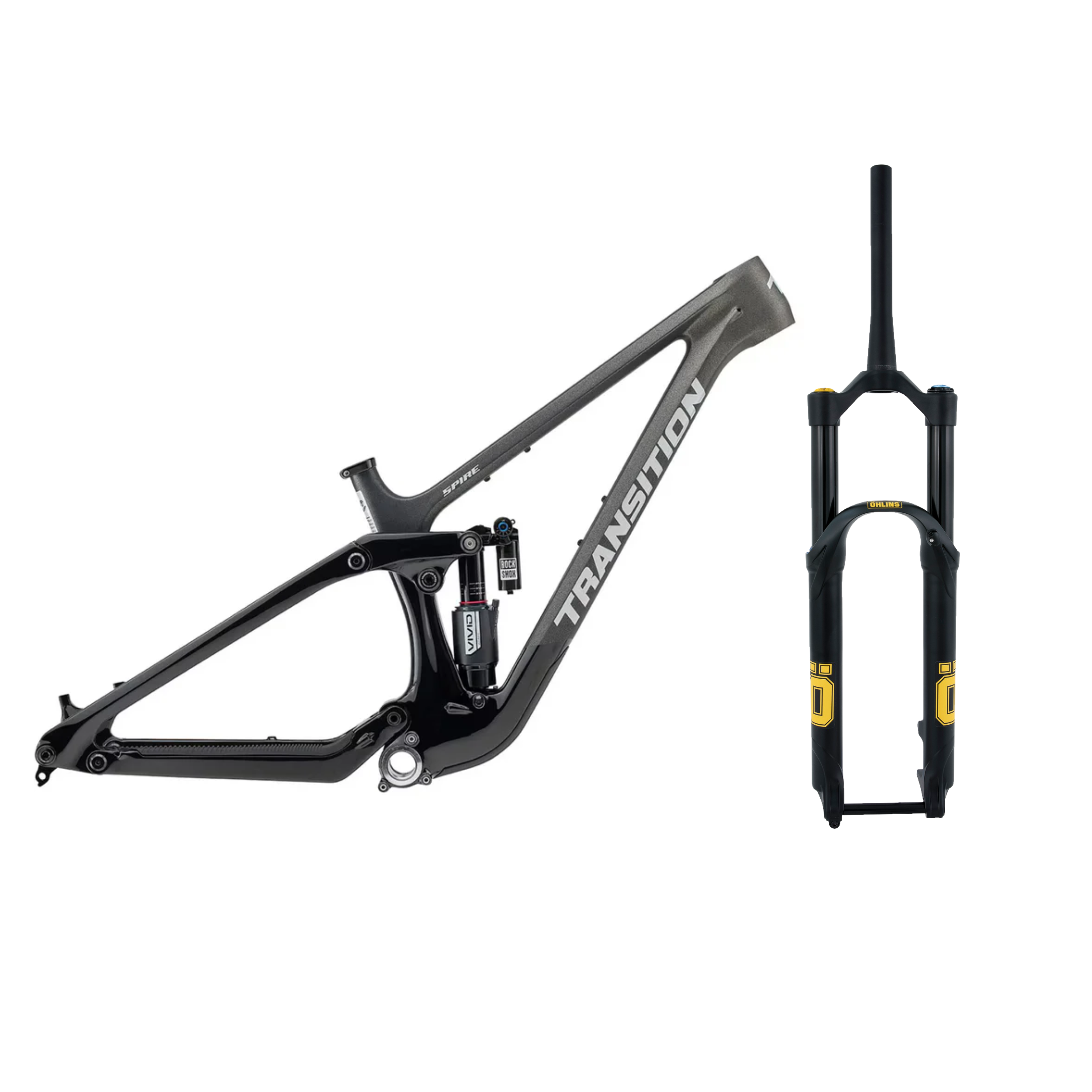 Transition Spire Carbon Frame | FREE Ohlins RXF38s