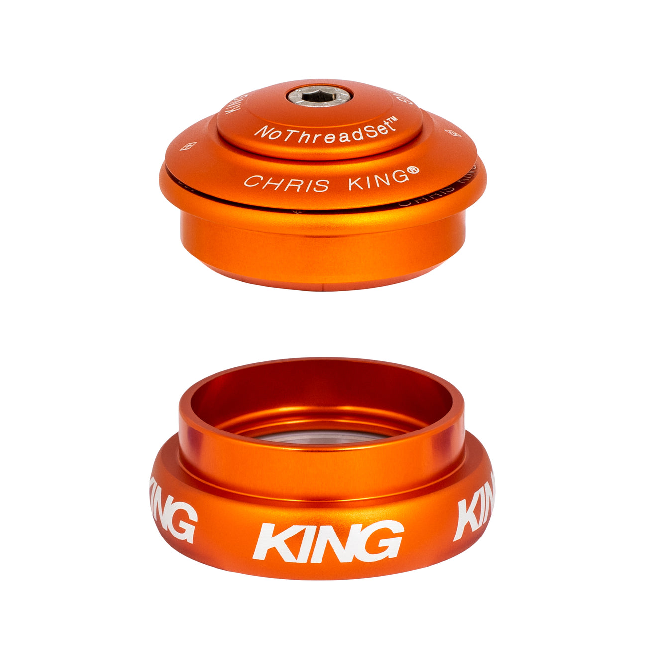 Chris King inset 8 headset in matte mango