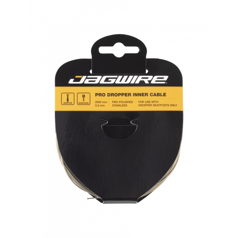 Jagwire Dropper Inner Cable Pro Polished Stainless Packaging